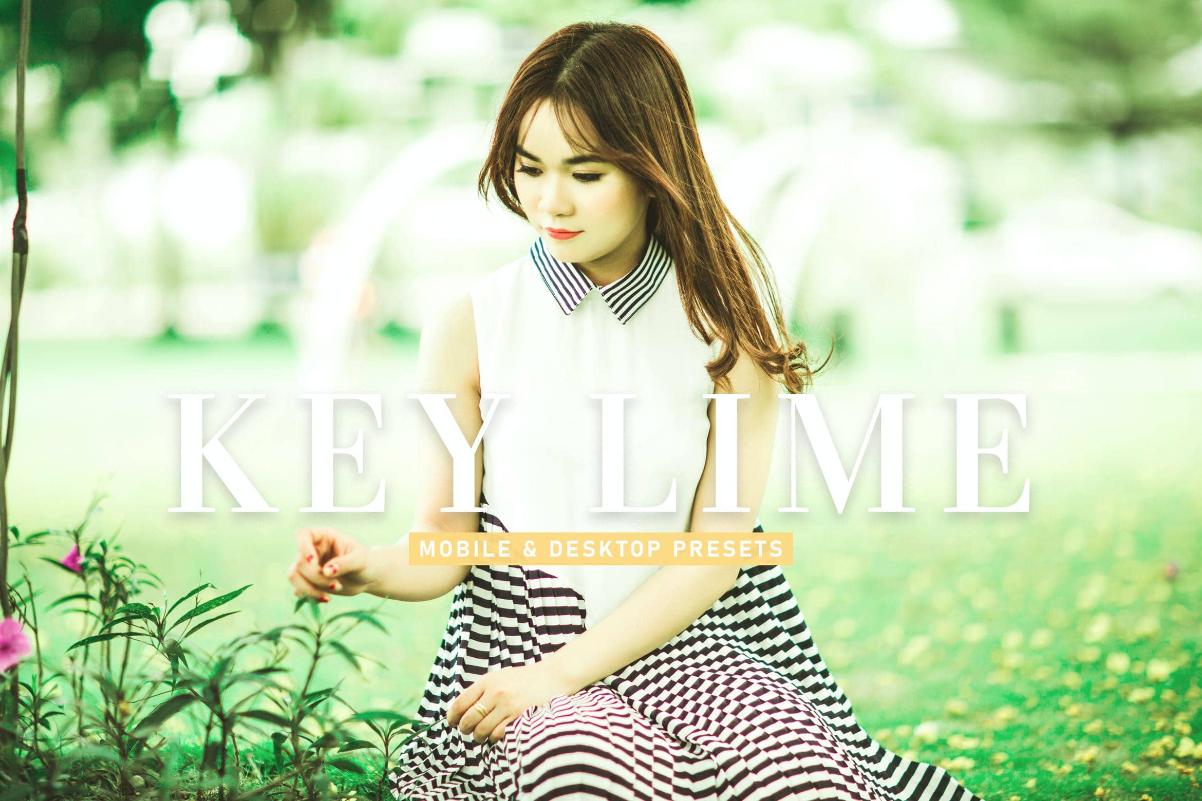 荧光绿调色预设 Mobile & Desktop Lightroom Presets