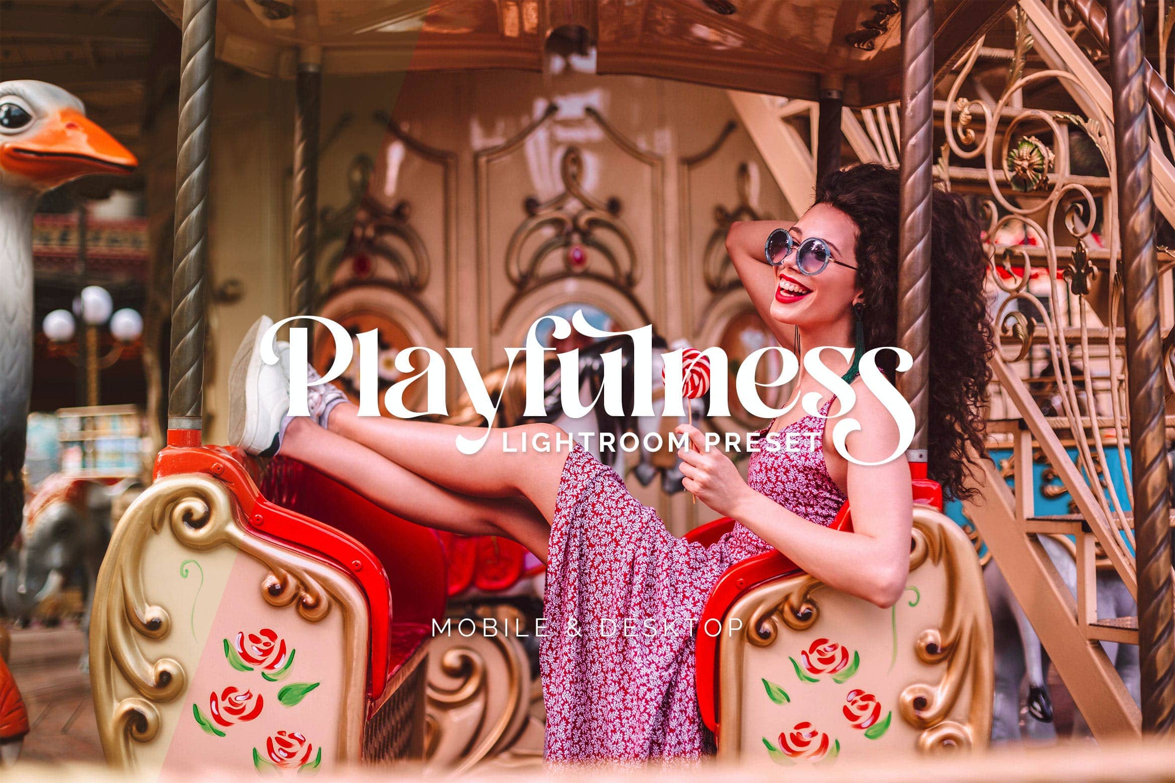 色彩爱好者调色预设 Lightroom Presets   Playfulness   Color Lover   TW