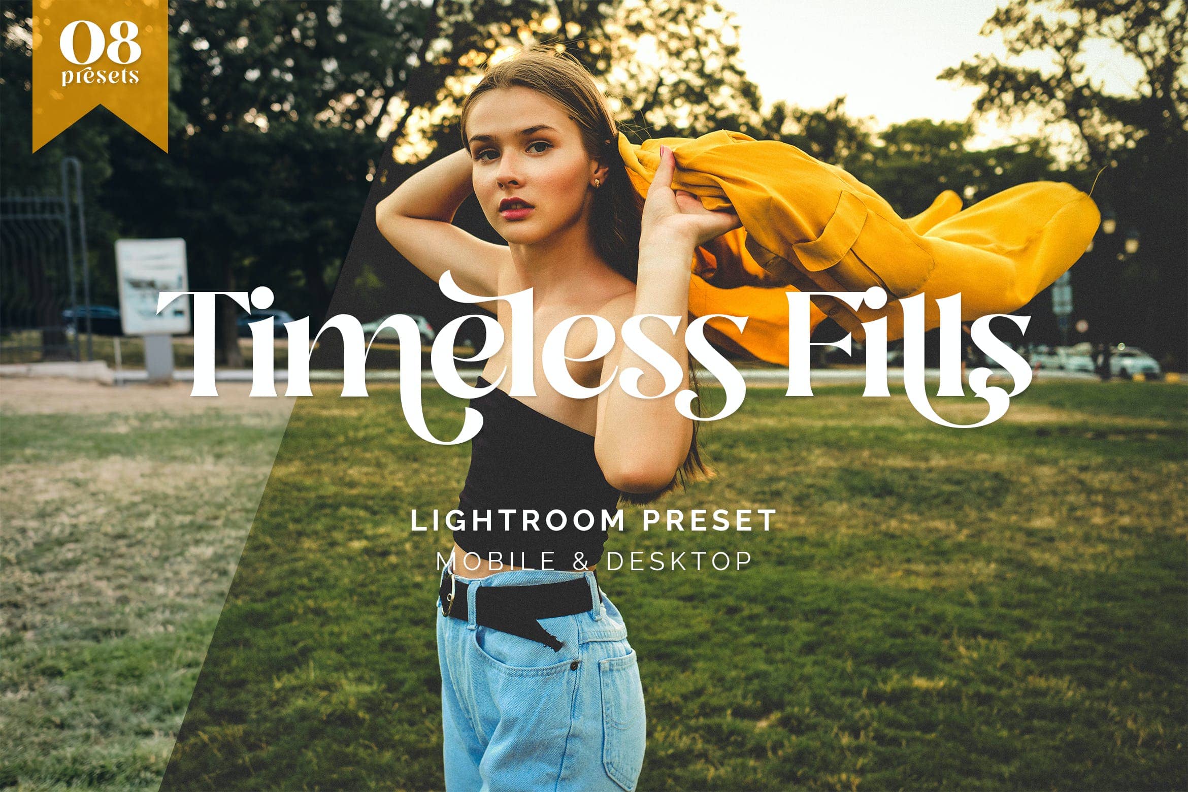 永恒填充复古色调预设 Lightroom Presets  Timeless Fills Retro Tone  TW