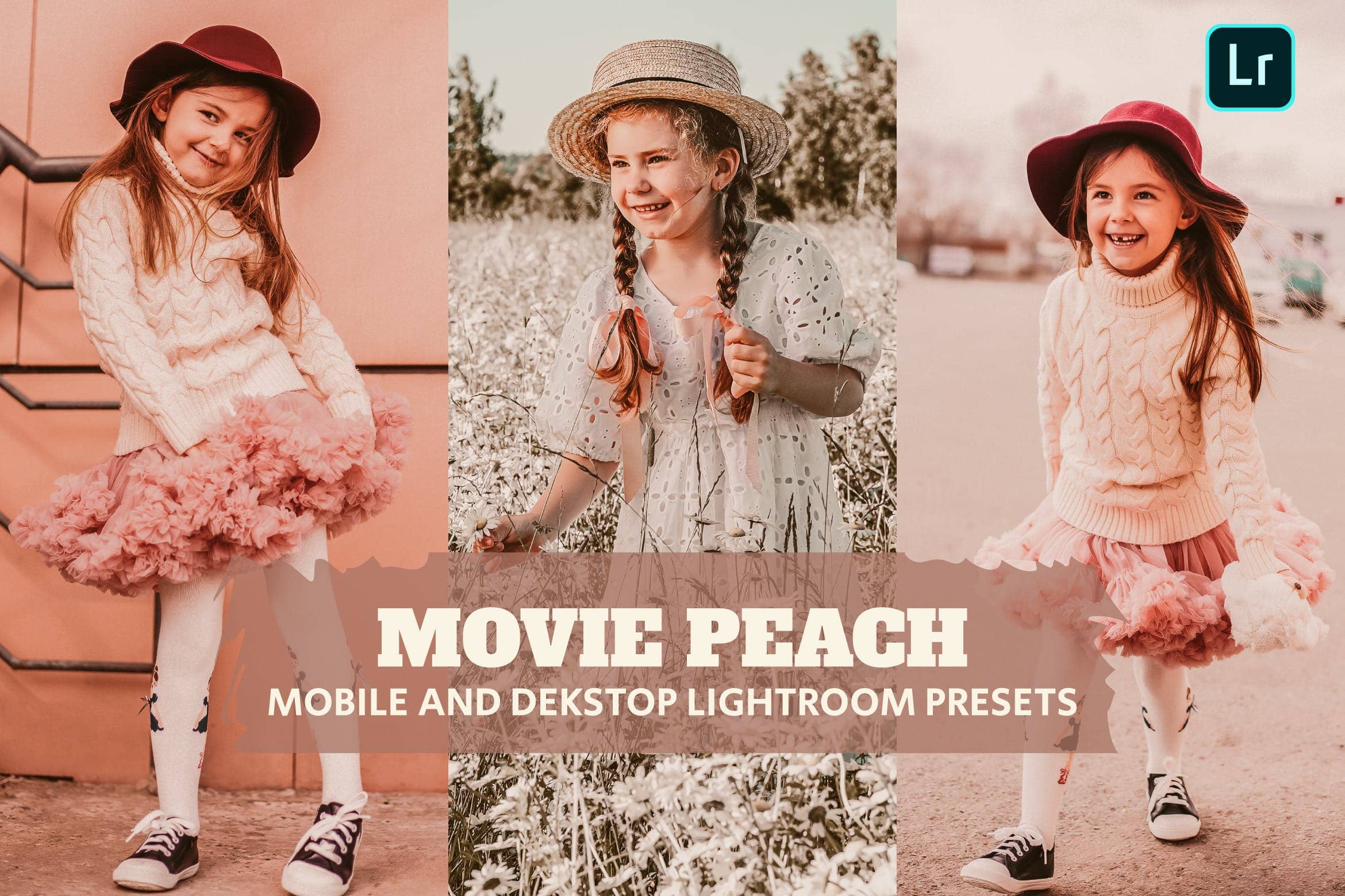 电影桃子调色预设 Presets Dekstop and Mobile
