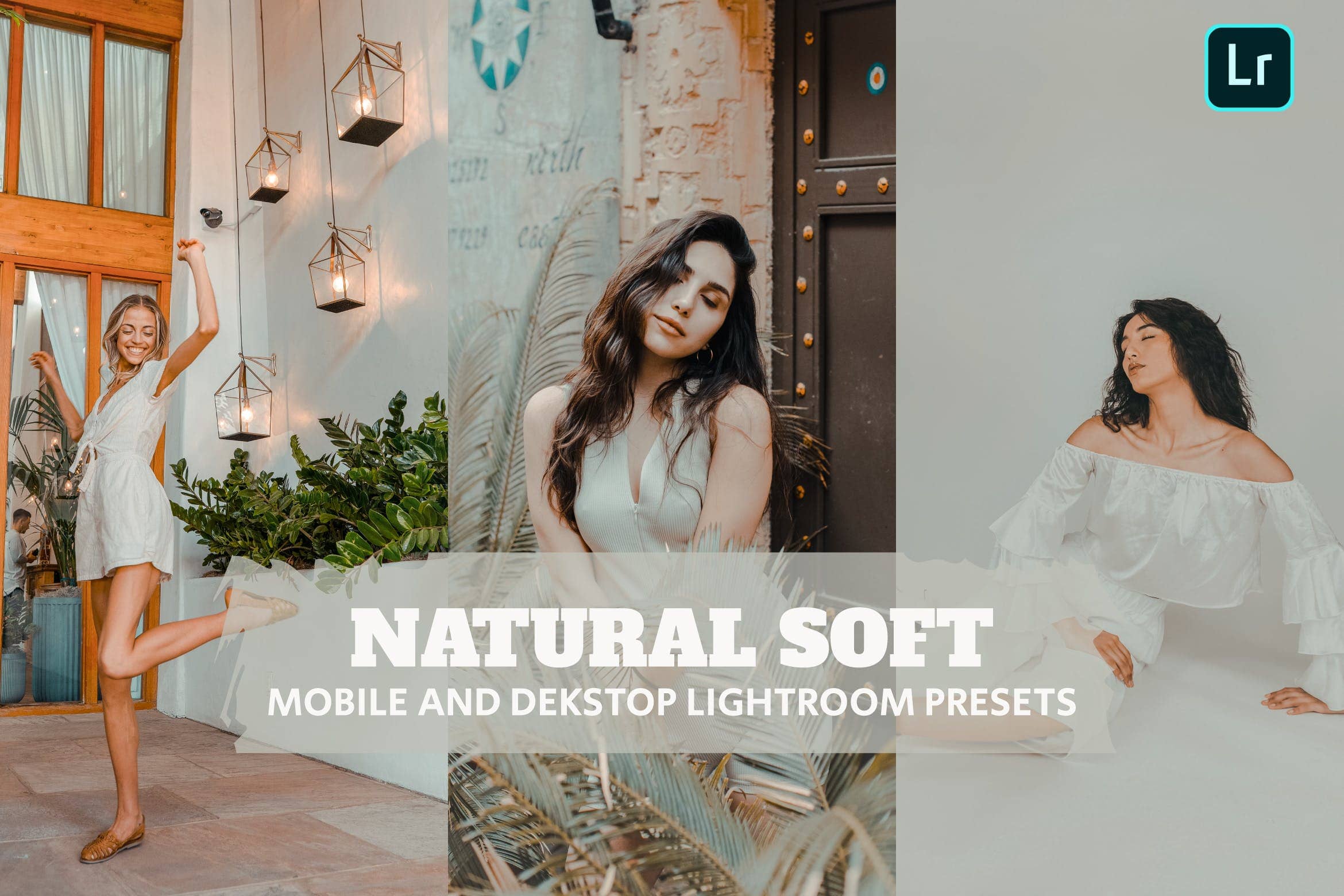 自然柔和的灯光调色预设 Presets Dekstop and Mobile