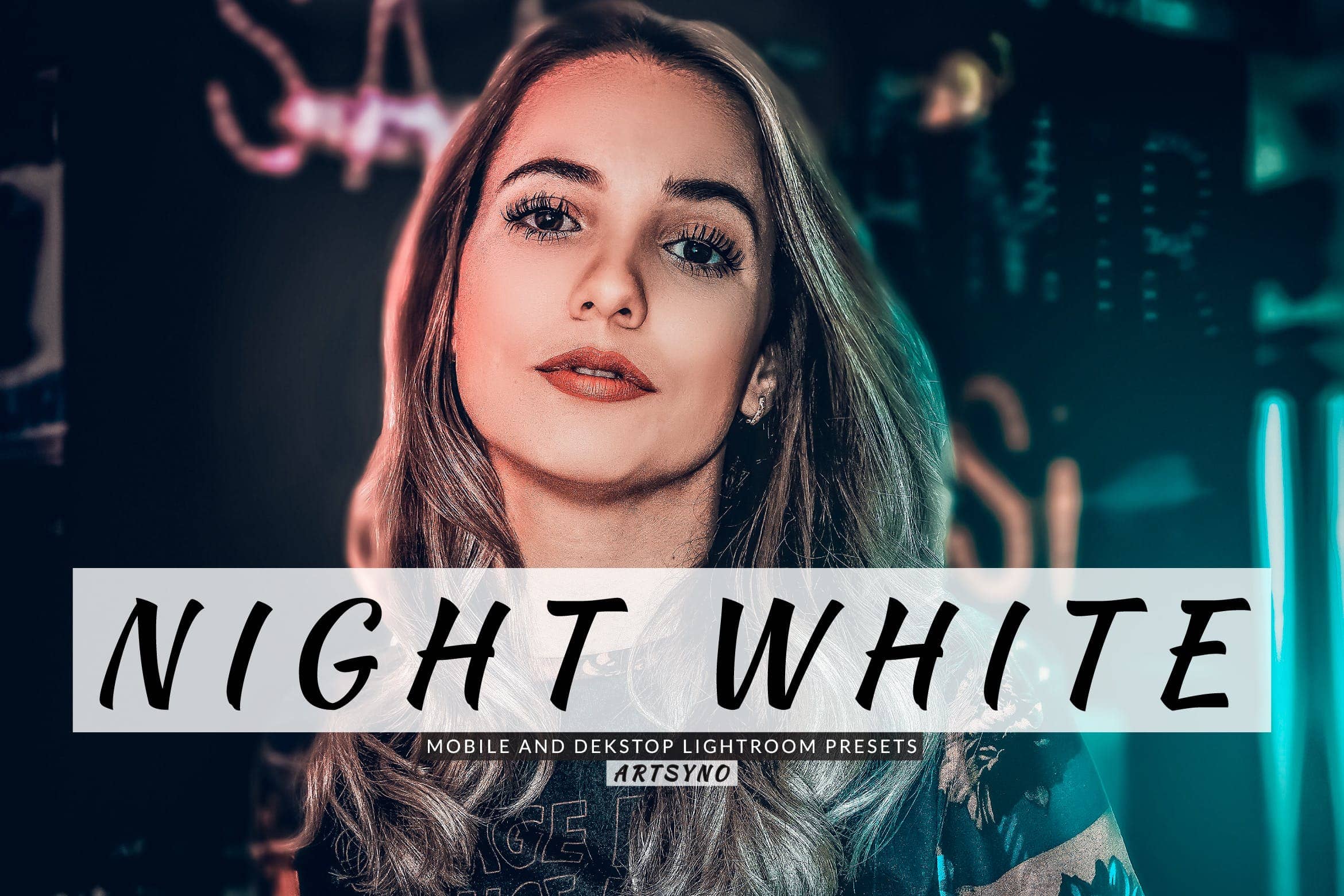 夜间白色灯房调色预设 Presets Dekstop and Mobile