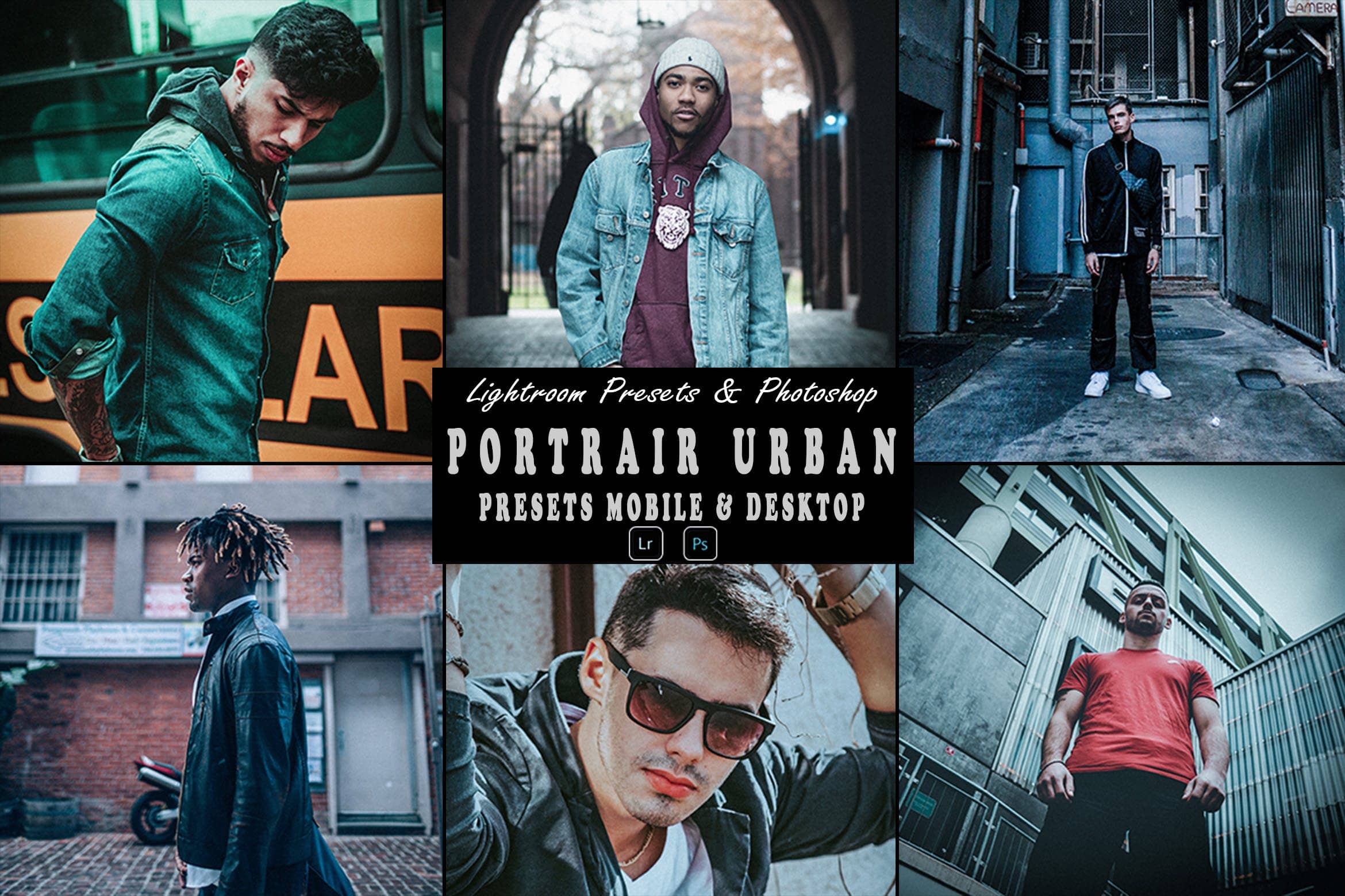 纵向城市调色预设 Presets Mobile & Desktop