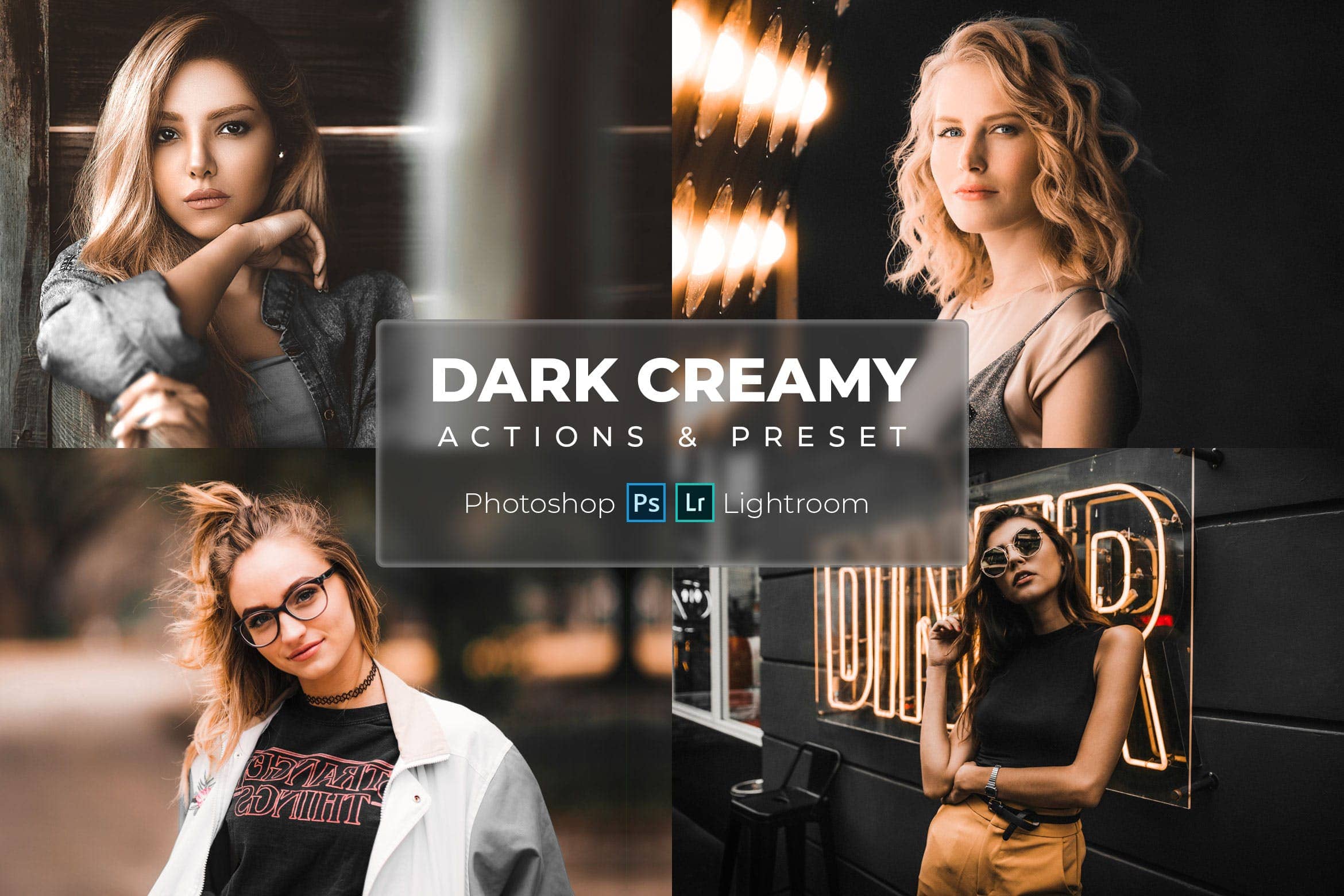 深奶油色调调色预设 Preset & Action Dark Creamy Tone