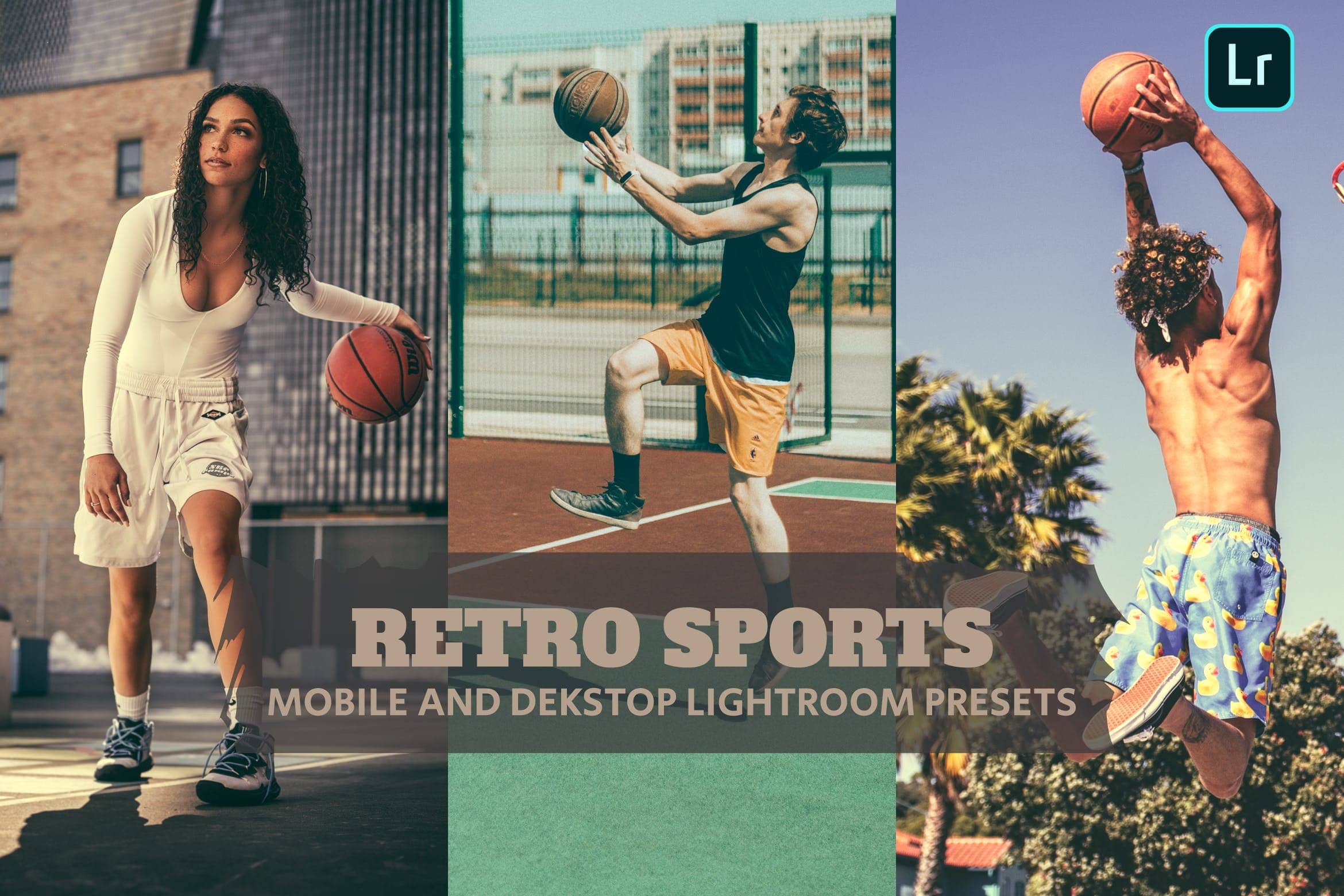 复古运动调色预设 Presets Dekstop and Mobile