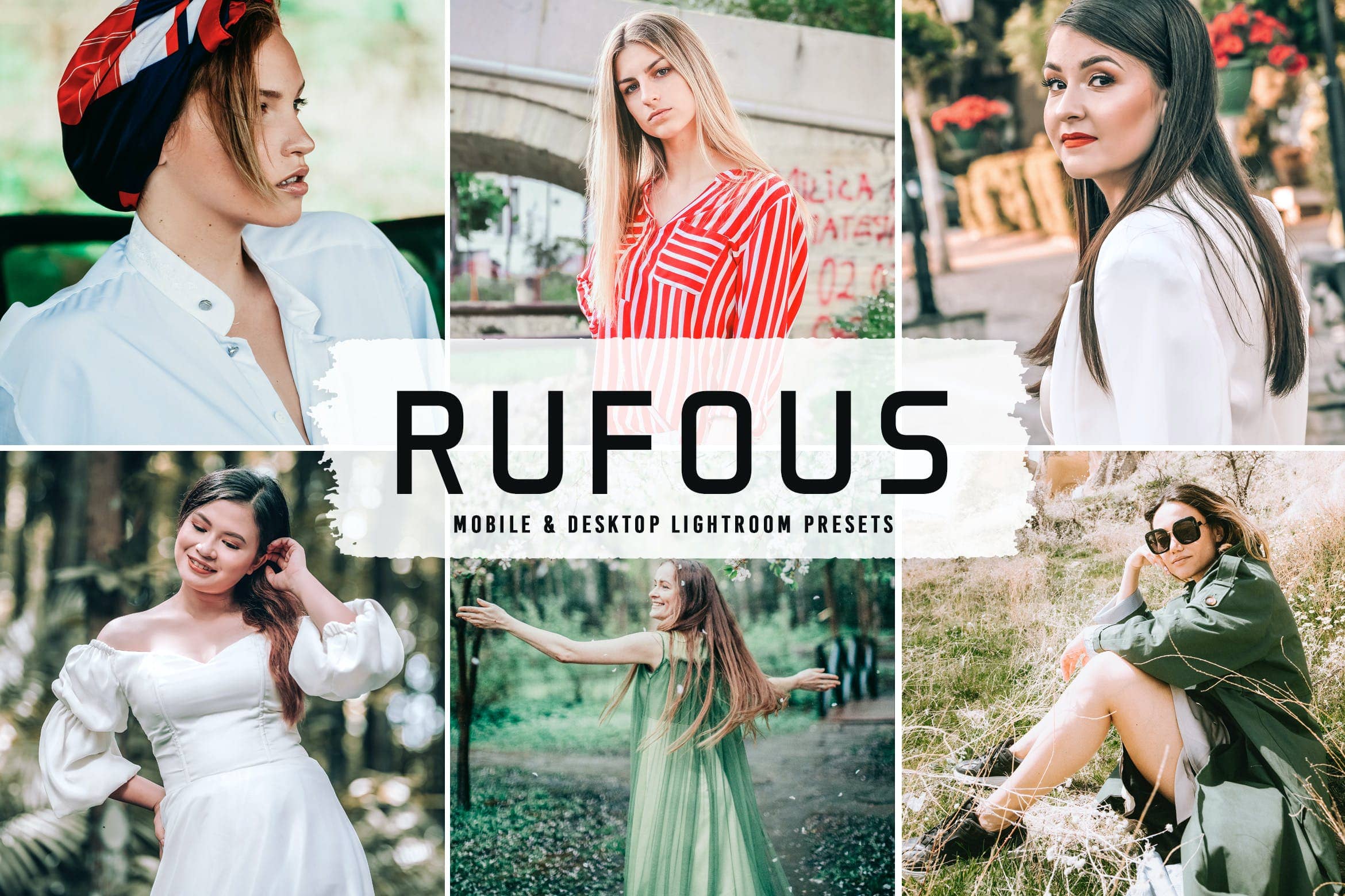 棕红色调色预设 Lightroom Presets