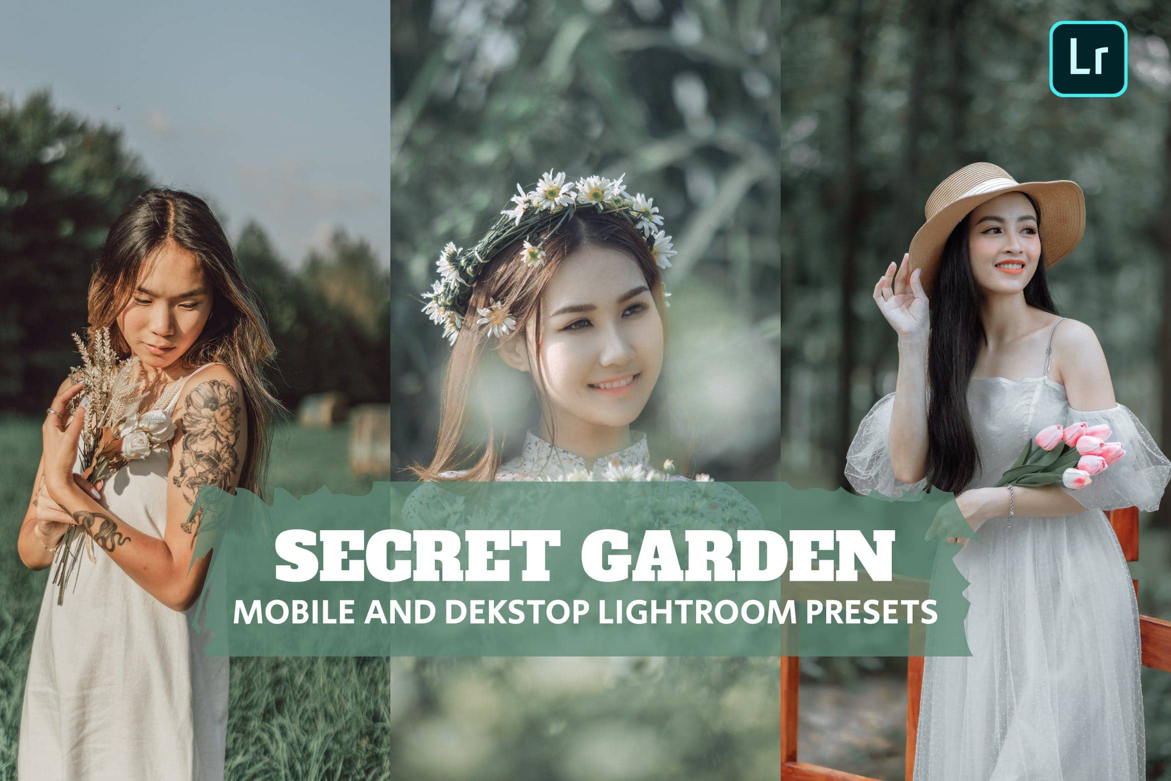 秘密花园调色预设  Presets Dekstop and Mobile