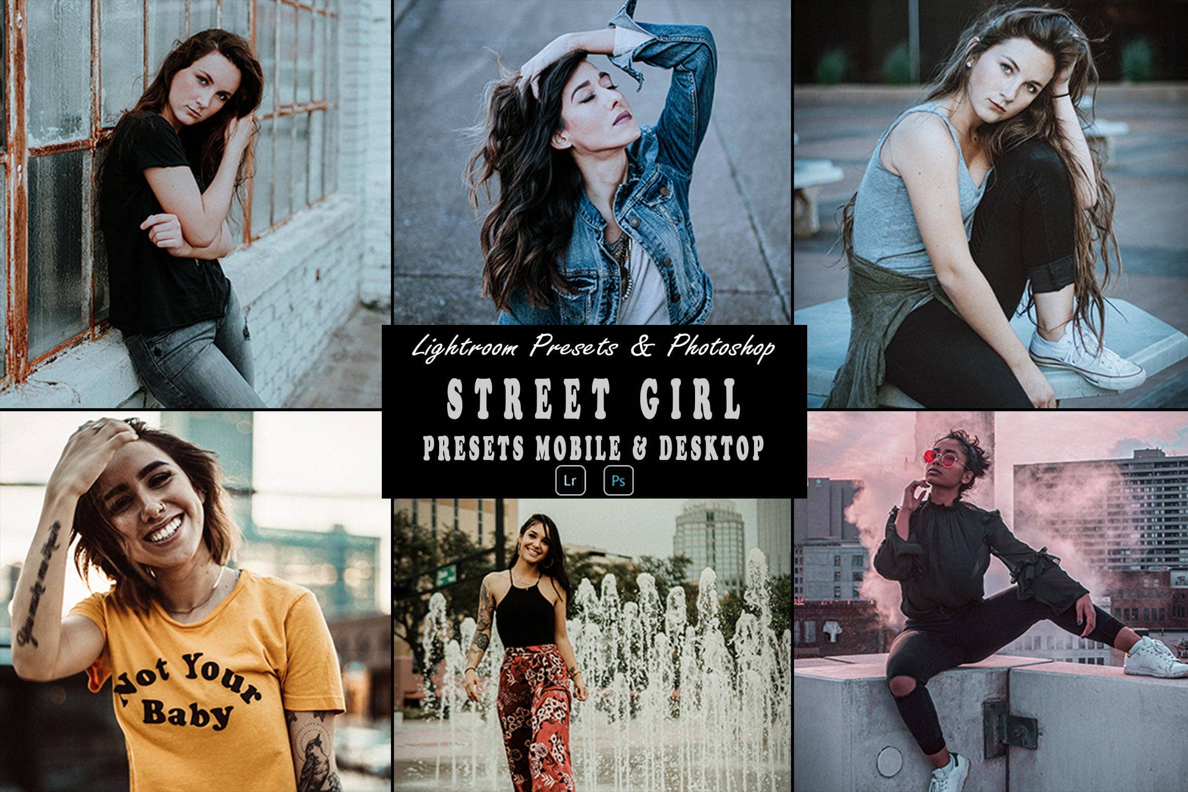 街头女孩调色预设 Mobile & Desktop