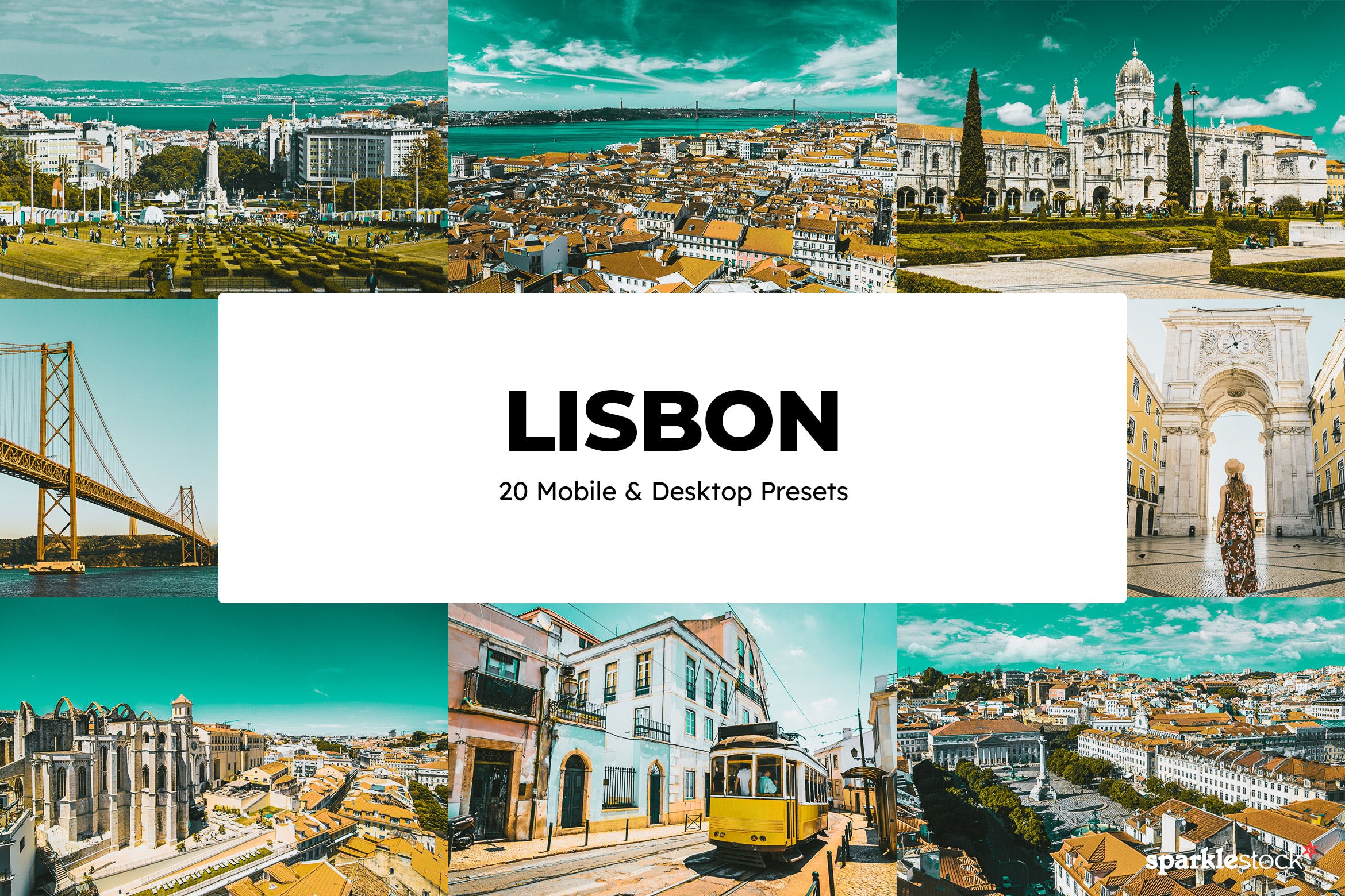 20款 Lisbon Lightroom Presets and LUTs