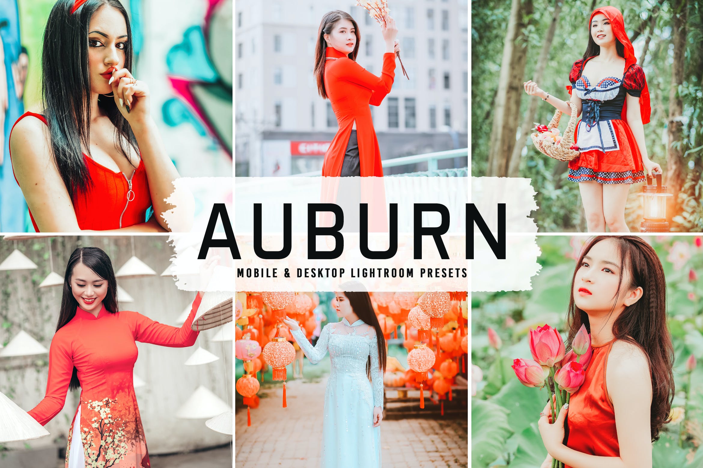 红褐色穿搭环境预设& Desktop Lightroom Presets