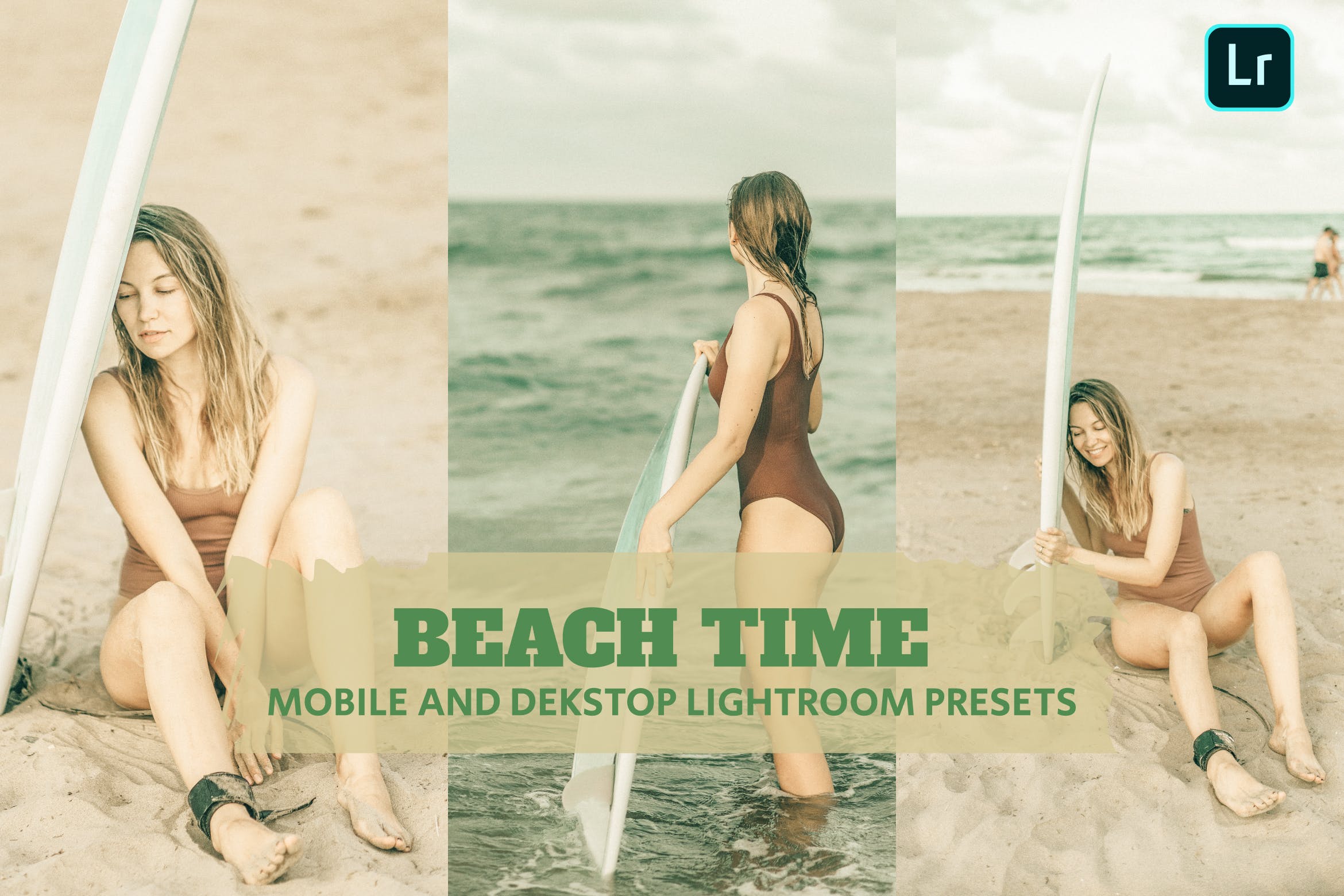 海滩时刻照片预设 Dekstop and Mobile