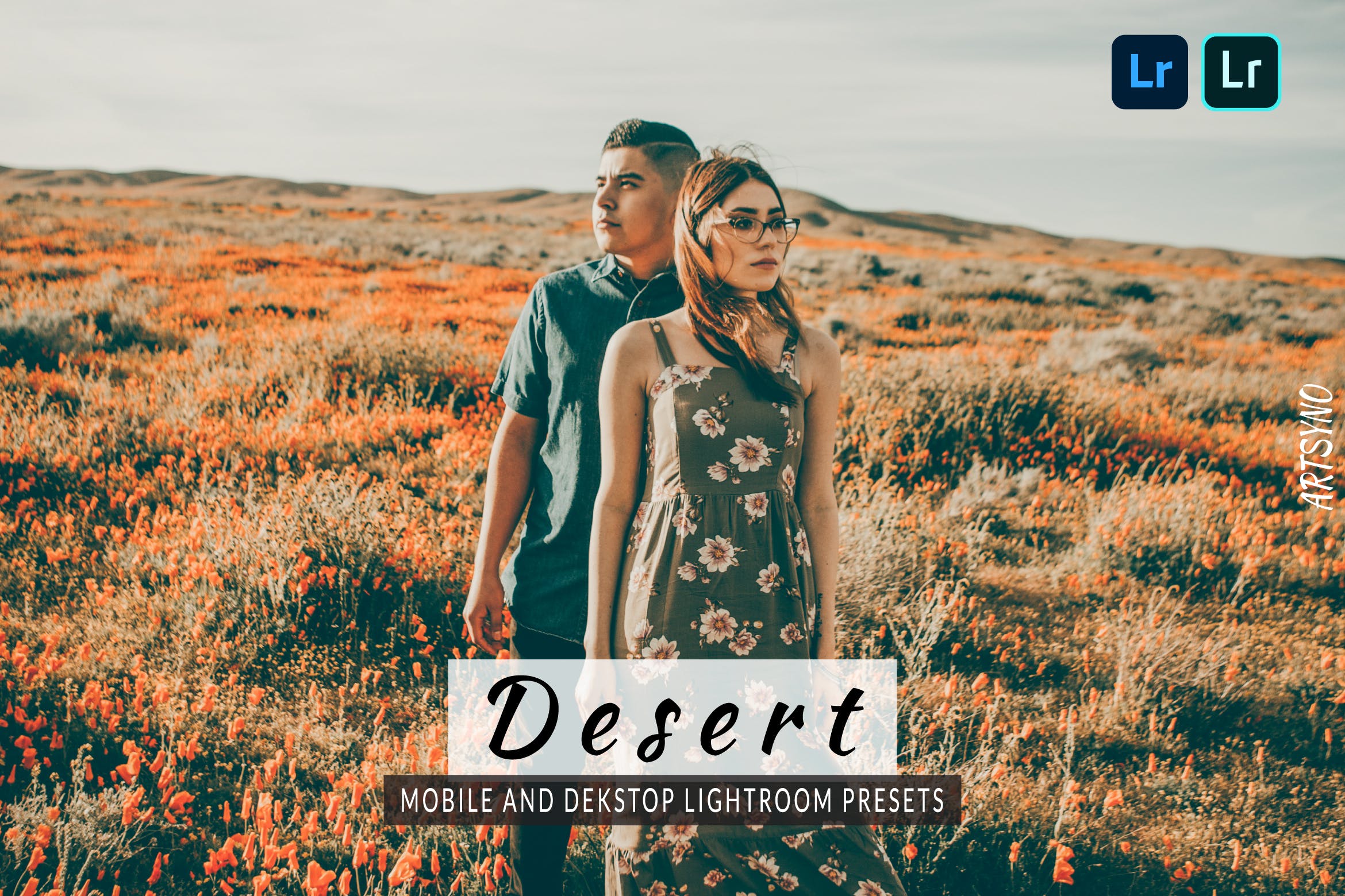 荒漠花草之地拍照预设Dekstop and Mobile