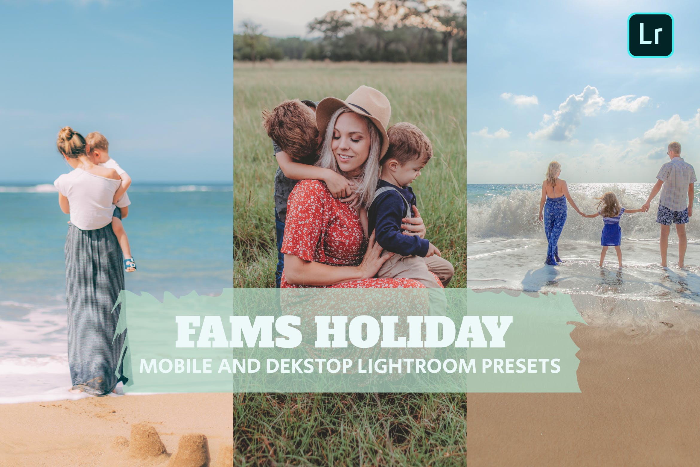 家庭假日照片预设Dekstop and Mobile