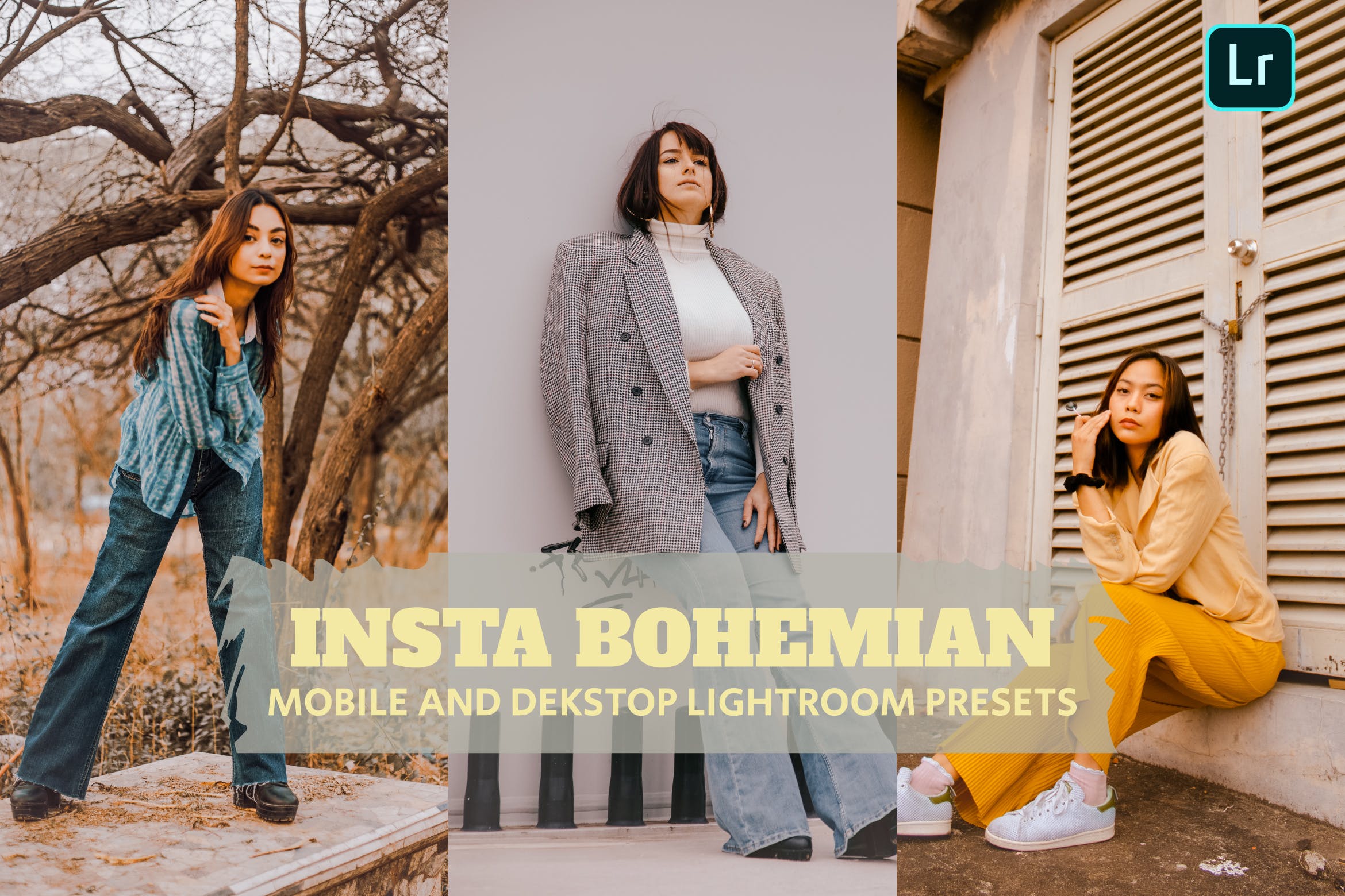 Insta Bohemian Lightroom Presets Dekstop Mobile