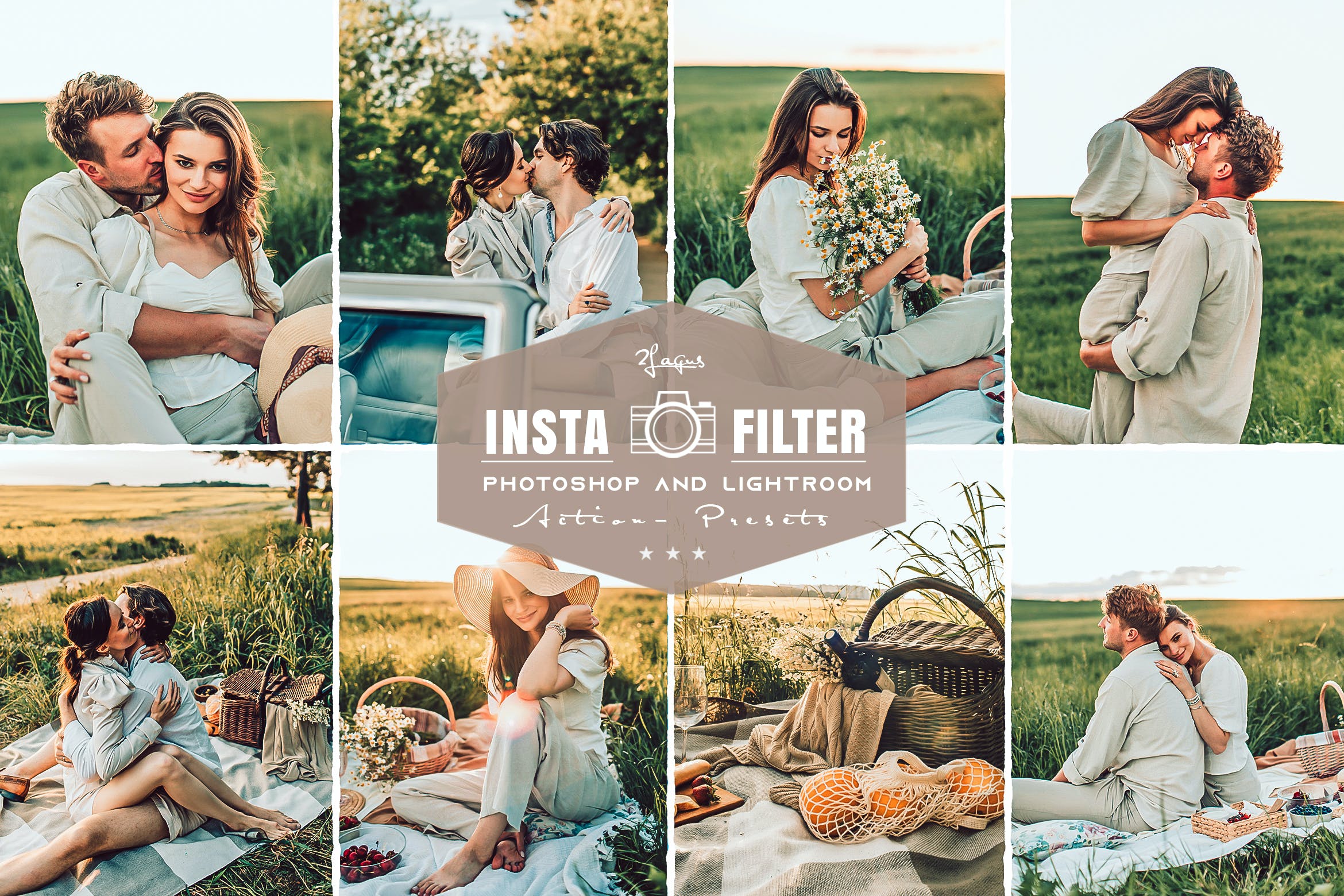 野餐氛围滤镜效果预设