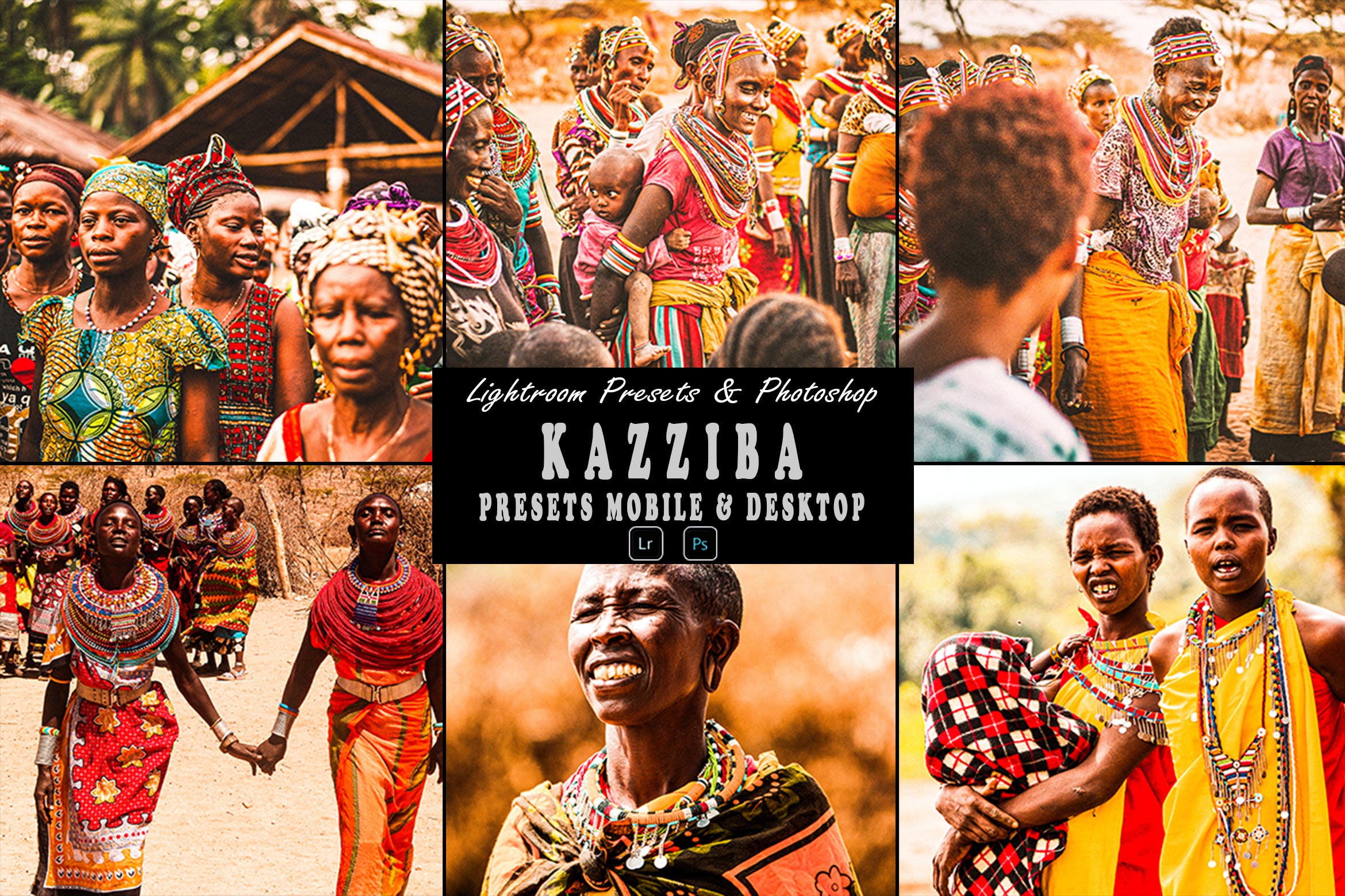 喀兹巴族人照片预设 & Lightrom Presets