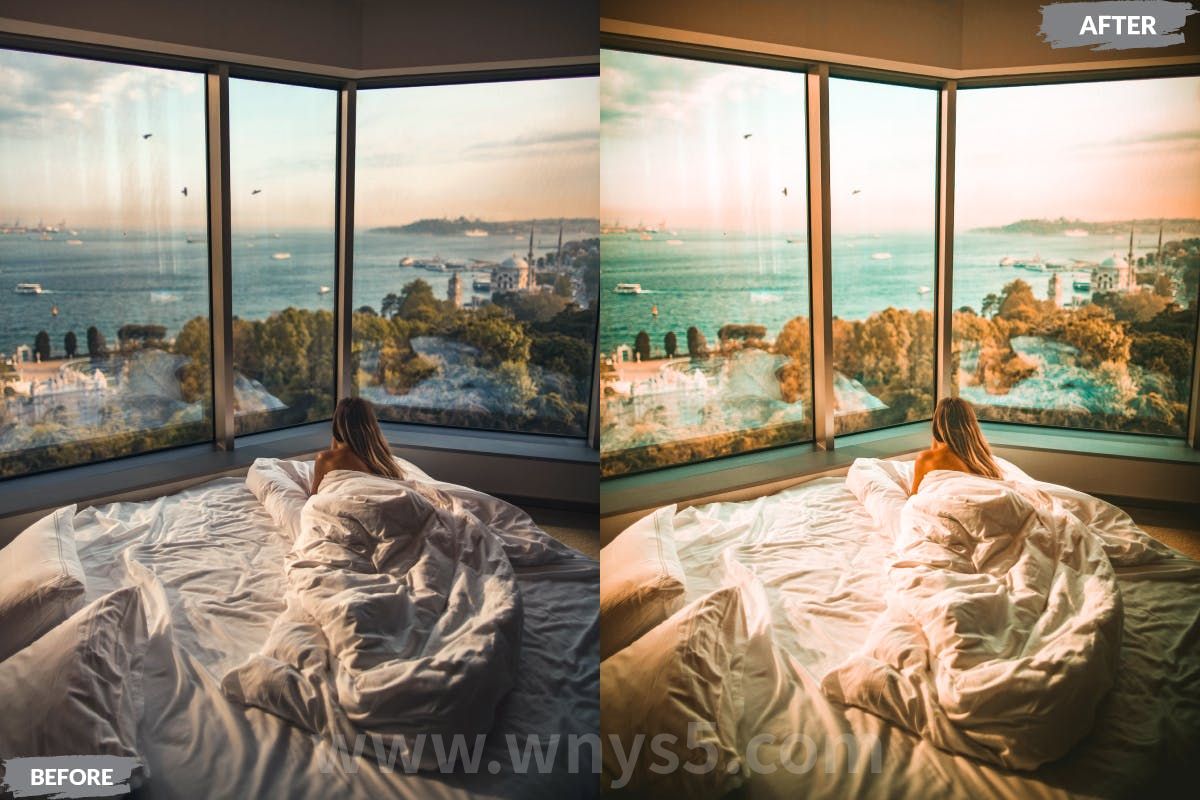 慵懒的一天画风预设 Dekstop and Mobile