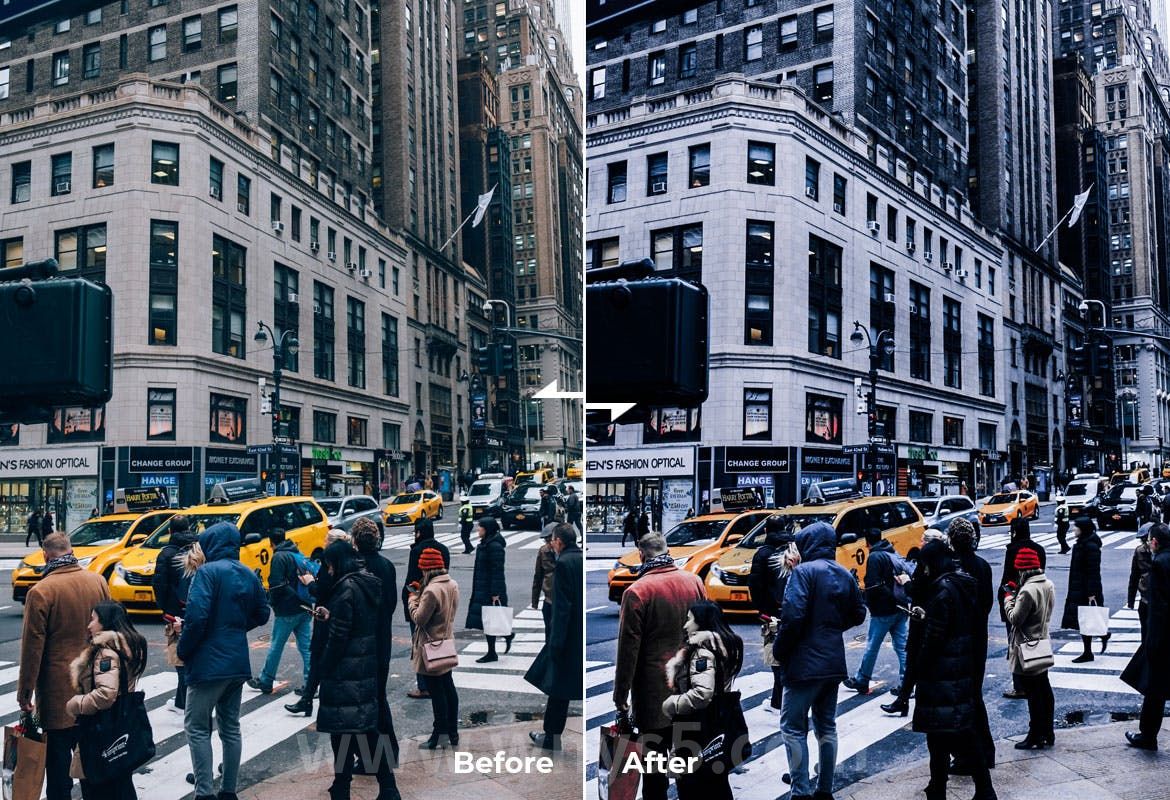 城市街道风格预设