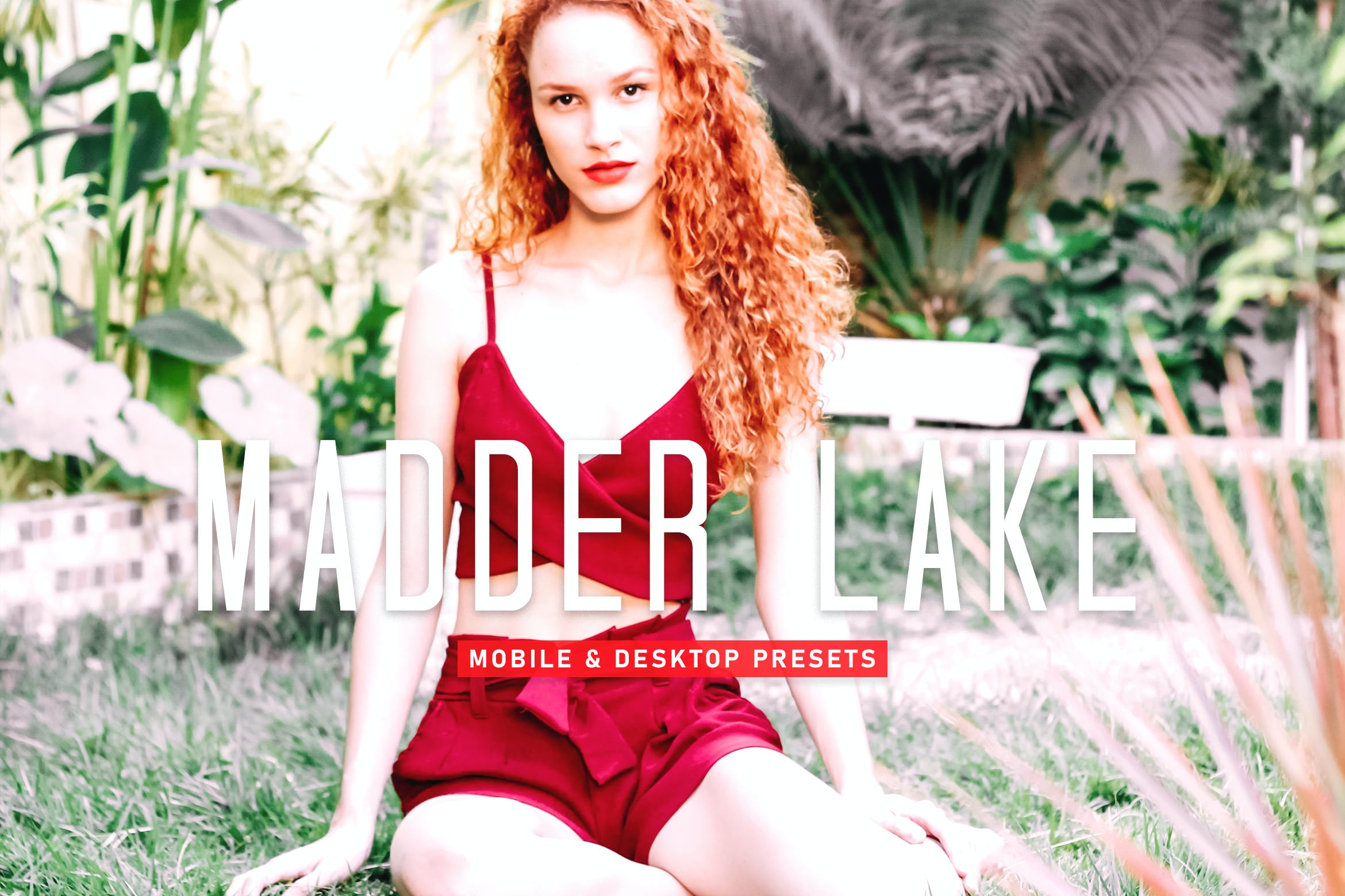 深茜红高级感美拍预设& Desktop Lightroom Presets