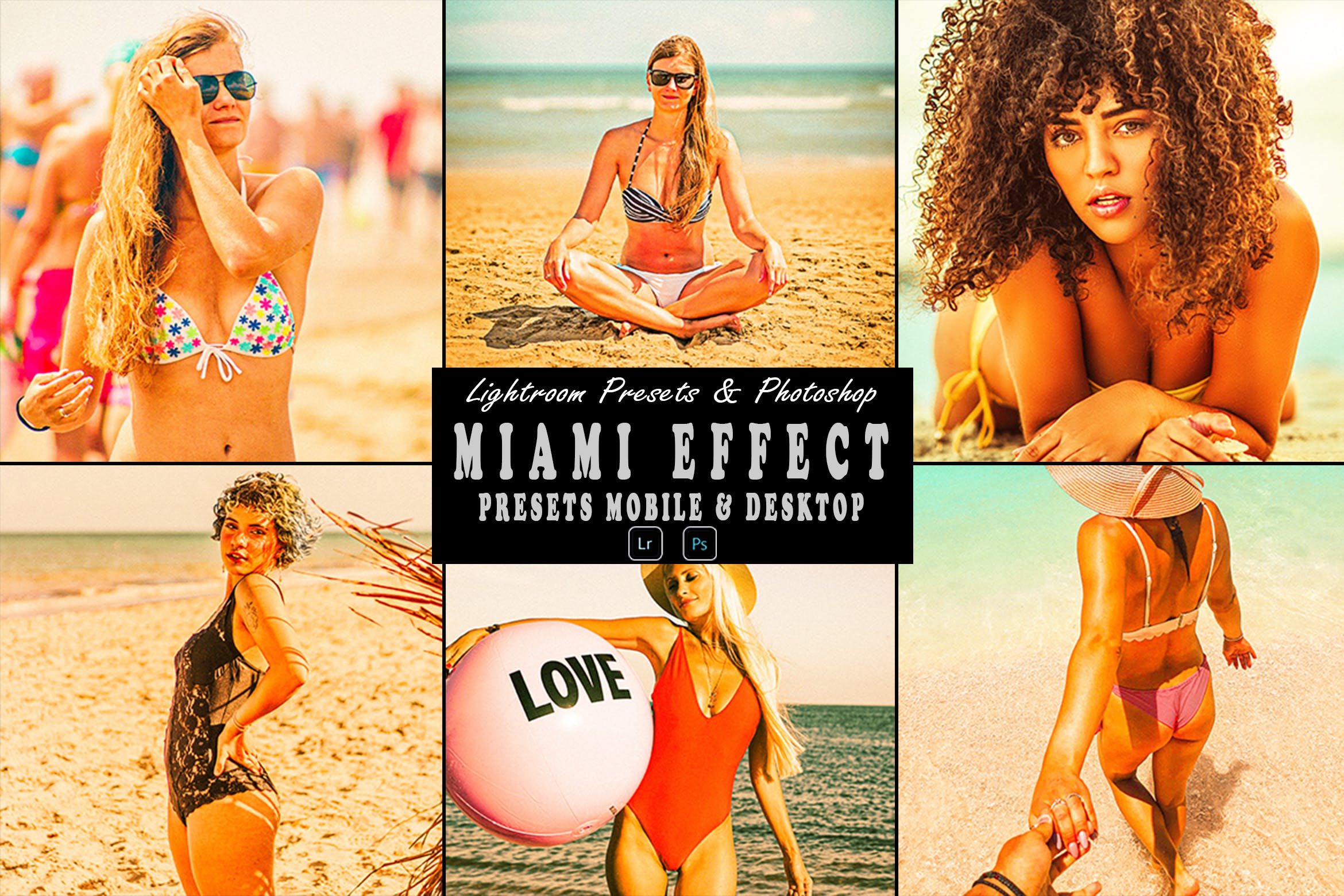 迈阿米人生活照预设p & Lightrom Presets