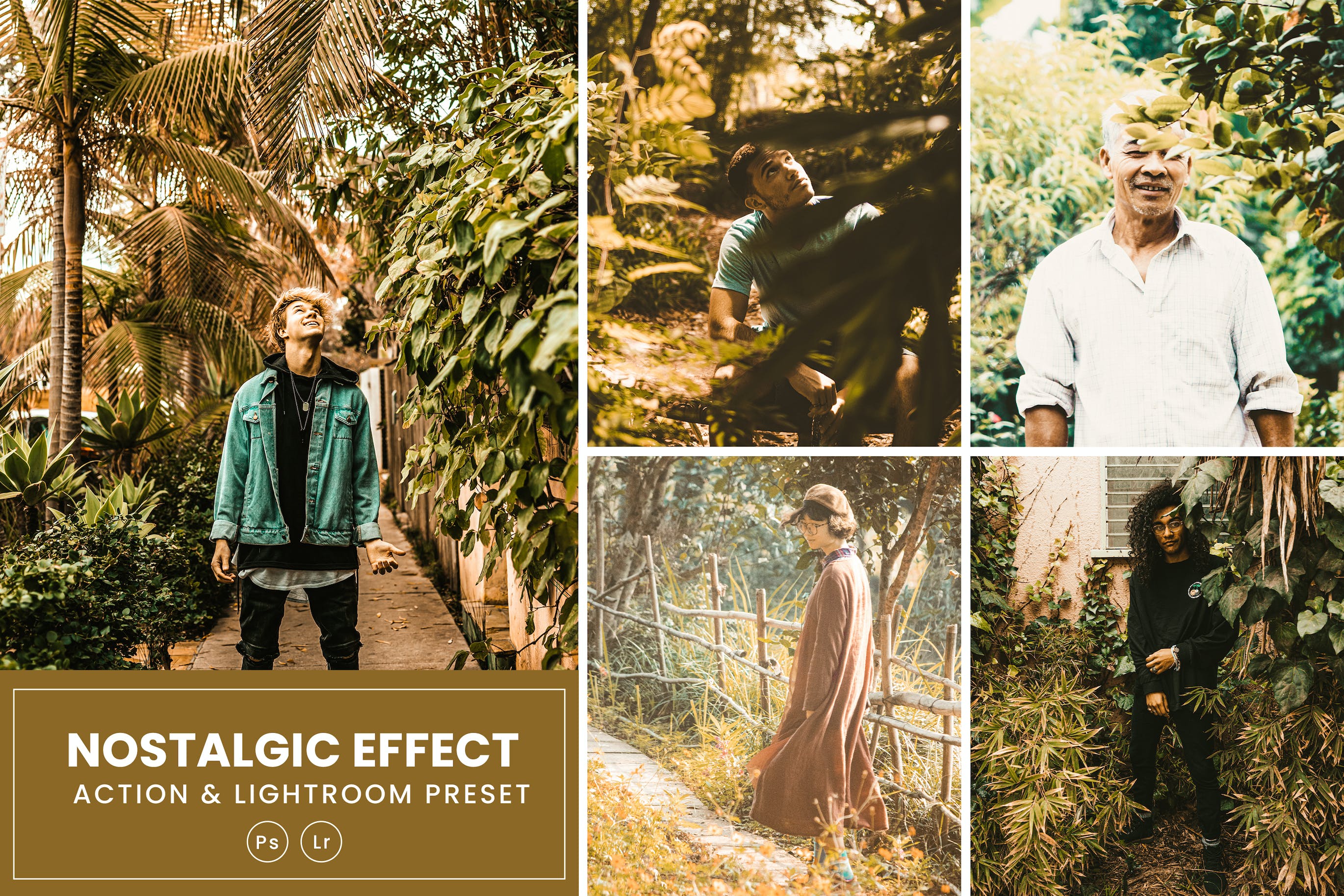 怀旧效果摆拍预设& Lightrom Presets