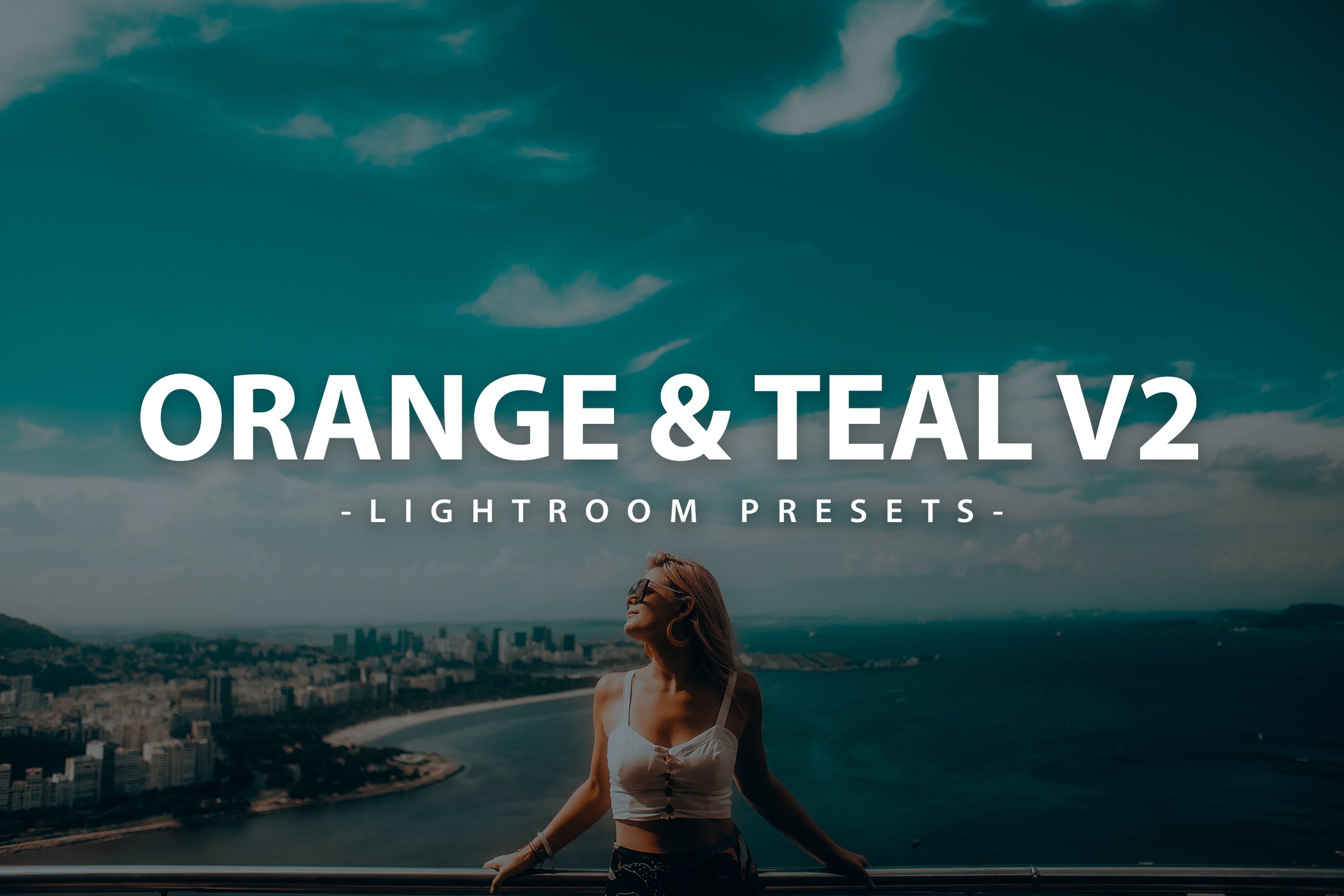 橙色和蓝绿色对比效果预设 V2 Lightroom Preset