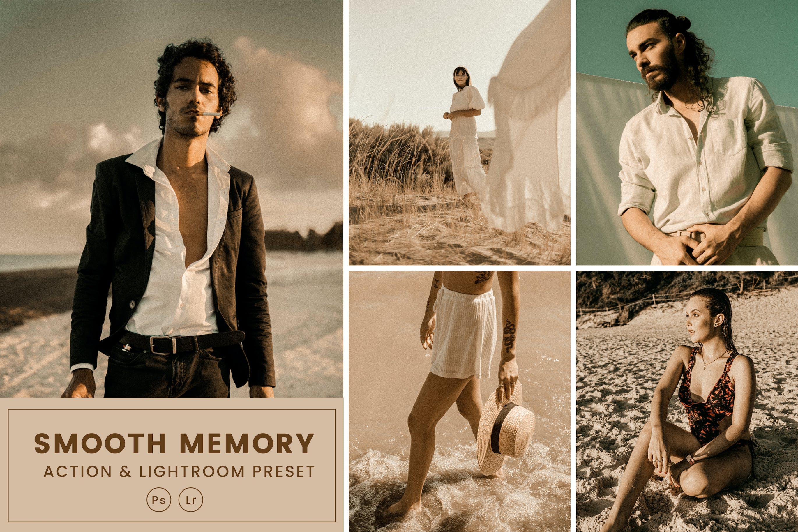 混合色调统一的回忆照预设 & Lightrom Presets