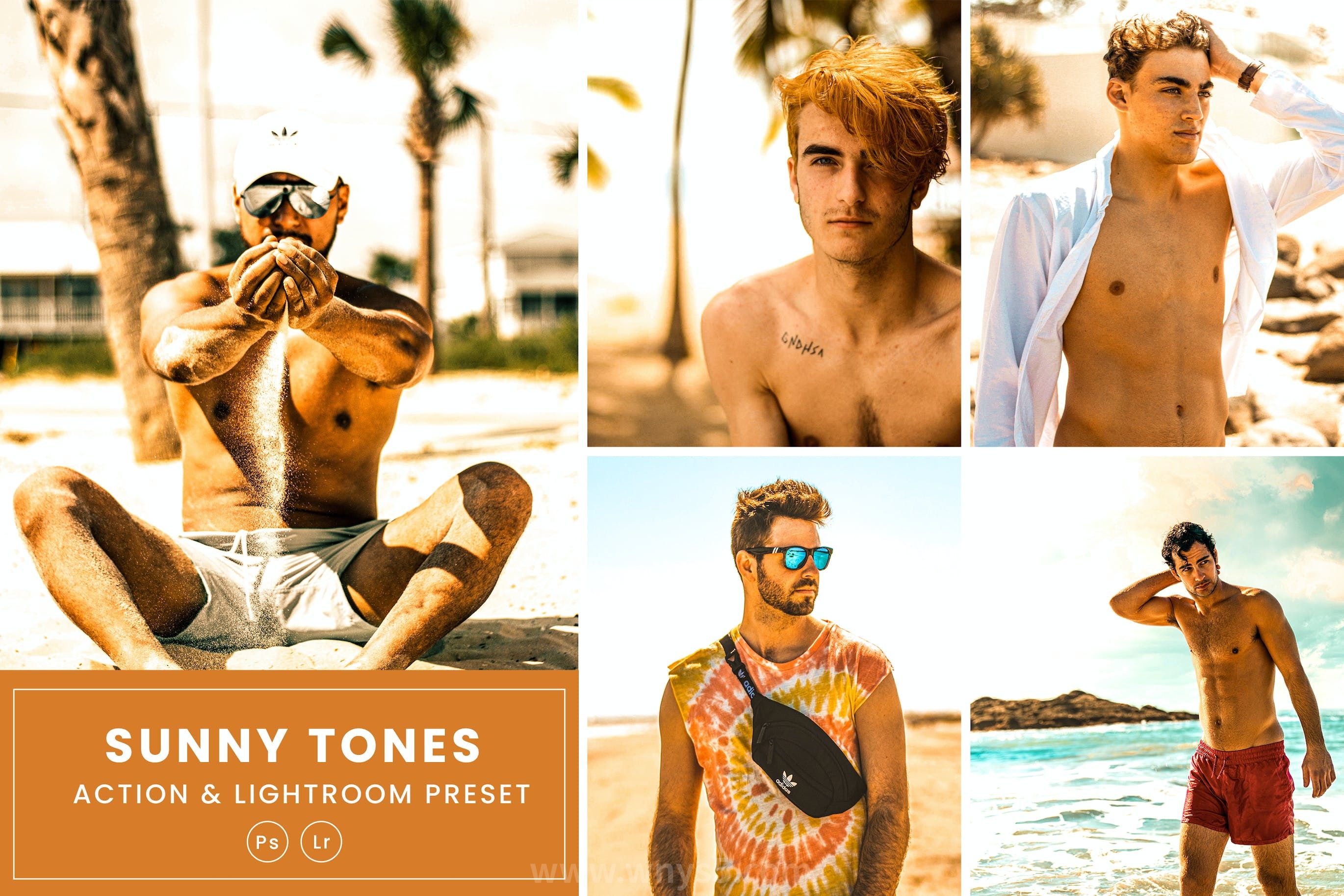 阳光照射下的动作预设 & Lightrom Presets