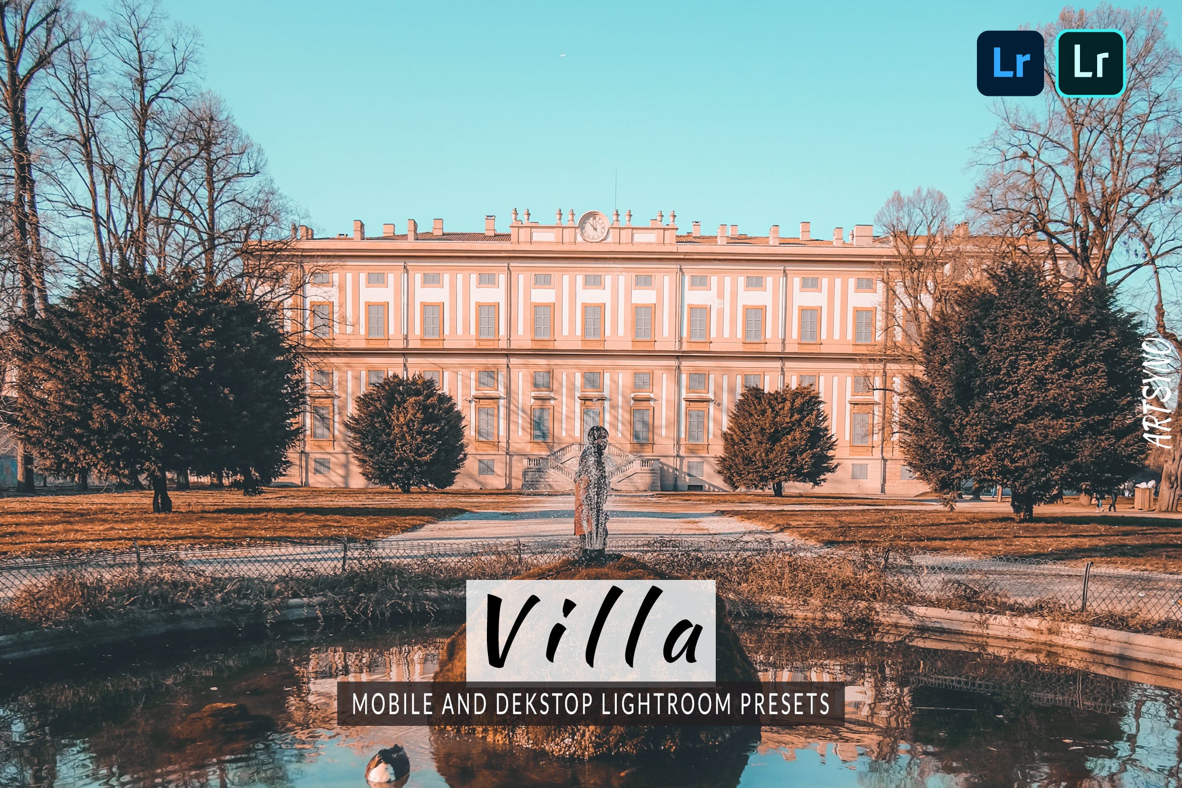 别墅全景正视图拍照预设 Presets Dekstop and Mobile