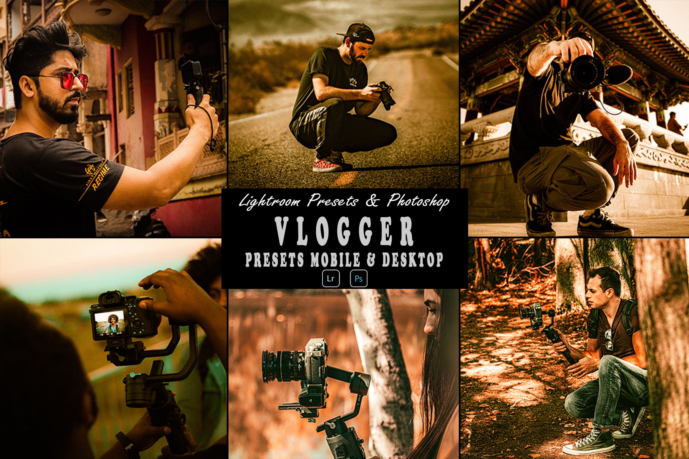 摄影之下照片的色调变换预设 Action & Lightrom Presets