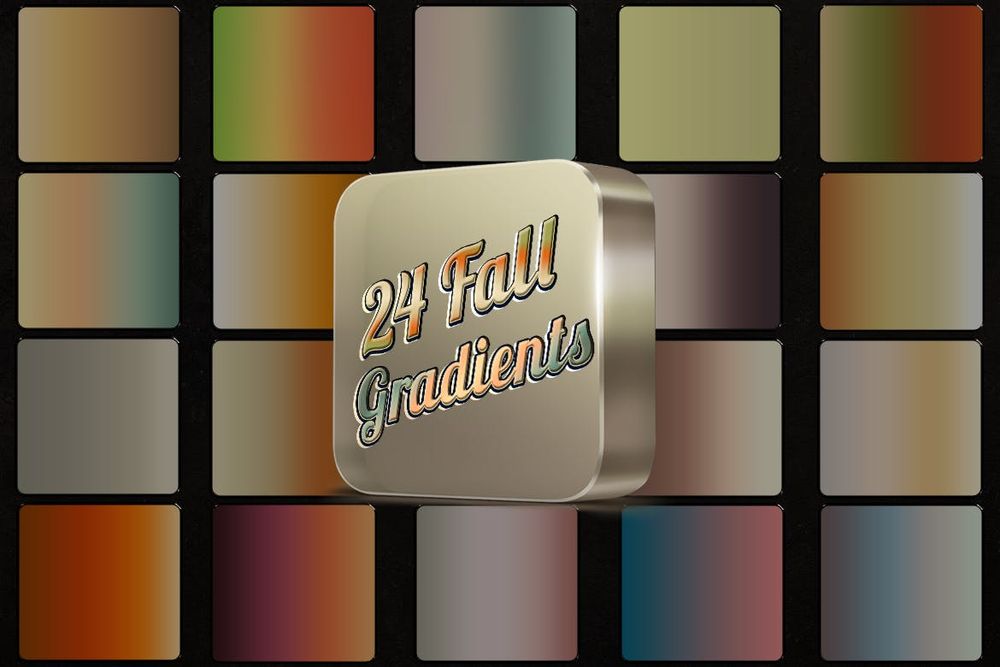 24款秋季渐变画面质感画面效果预设