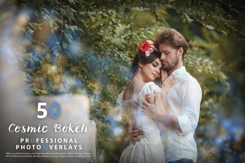 50款宇宙散景照片叠加预设