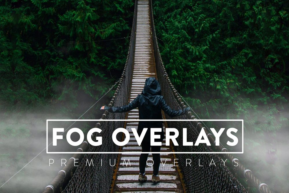 50款雾效果叠加画面效果预设