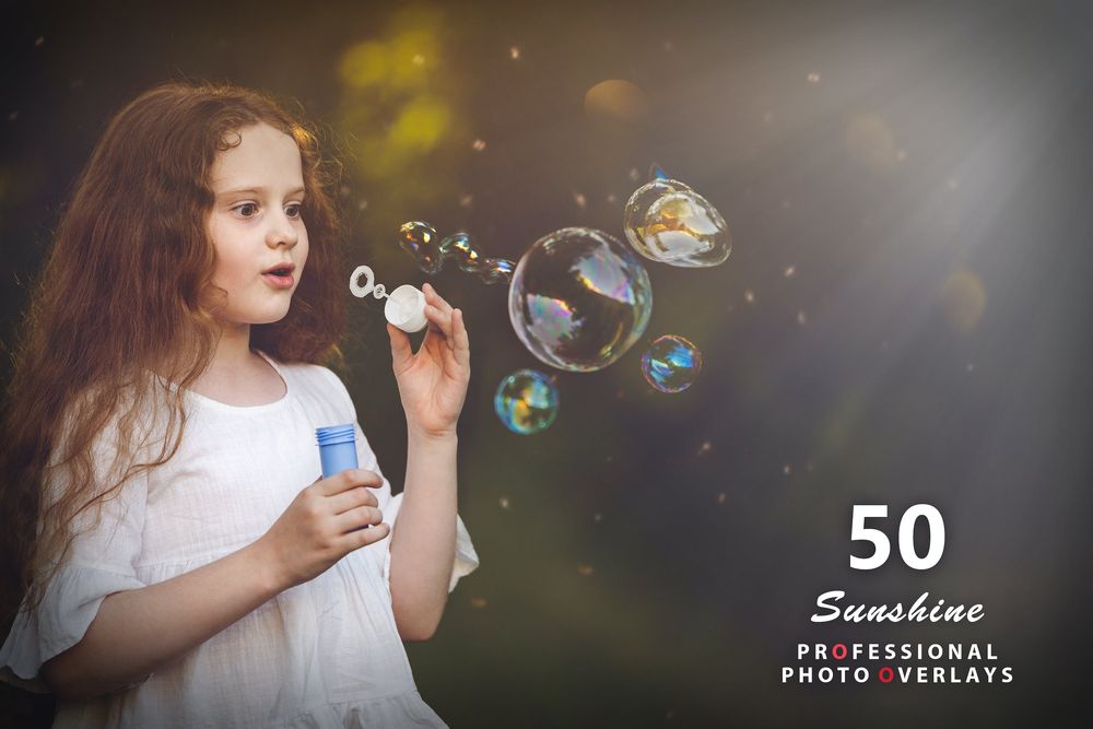 50款阳光照片叠加层效果预设