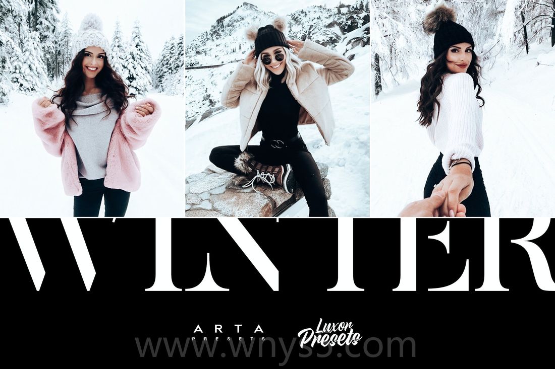 冬季美拍画面效果预设