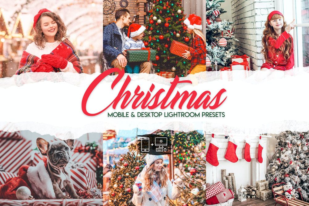 15 个高级圣诞节画面效果预设