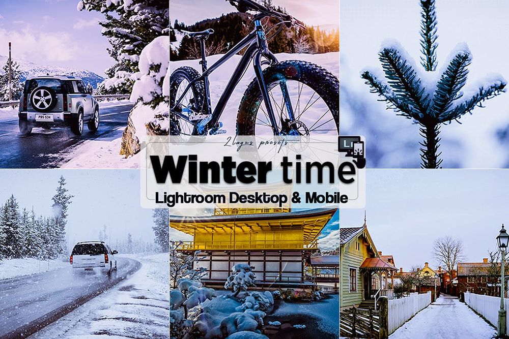 HDR Winter Time Lightroom Presets Mobile & Desktop
