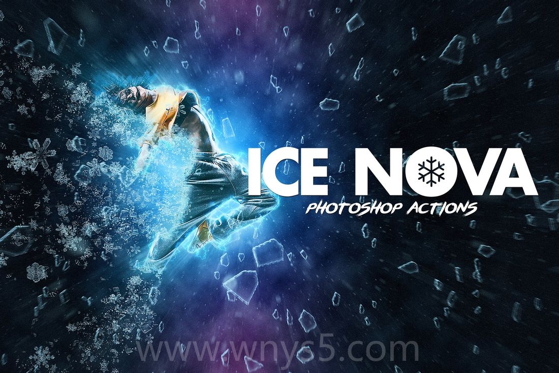 冰霜新星科幻效果主题照预设