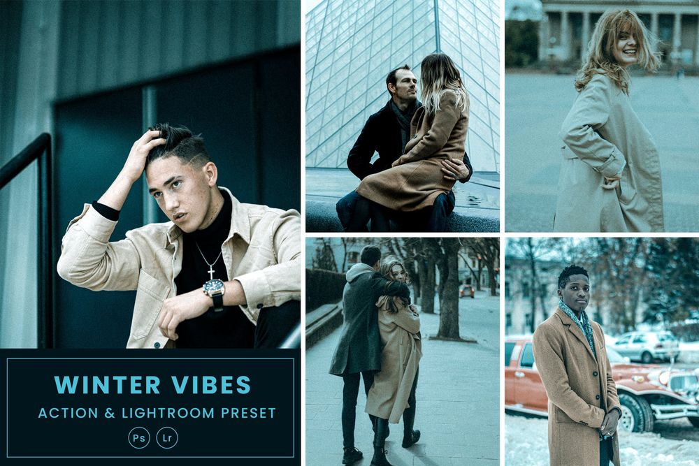 冬季共鸣摄影预设 Action & Lightrom Presets