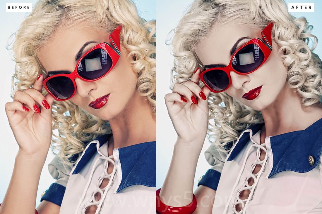 30款 DSLR Portrait Lightroom Presets