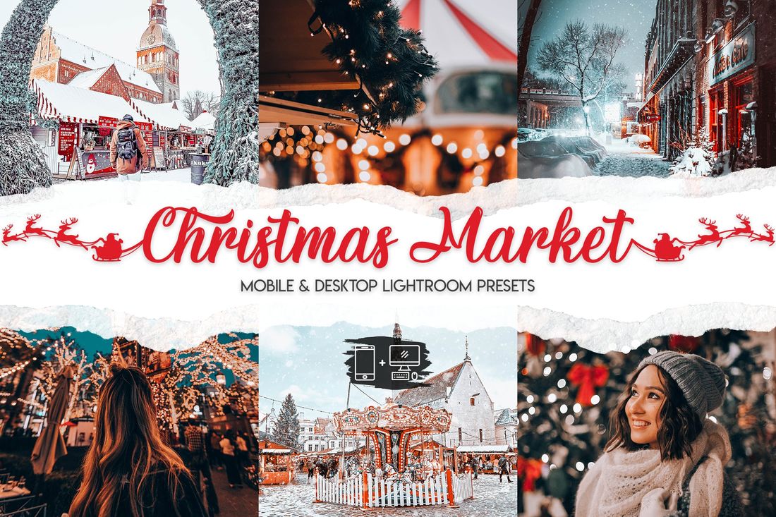 15款高级 圣诞中心环境预设