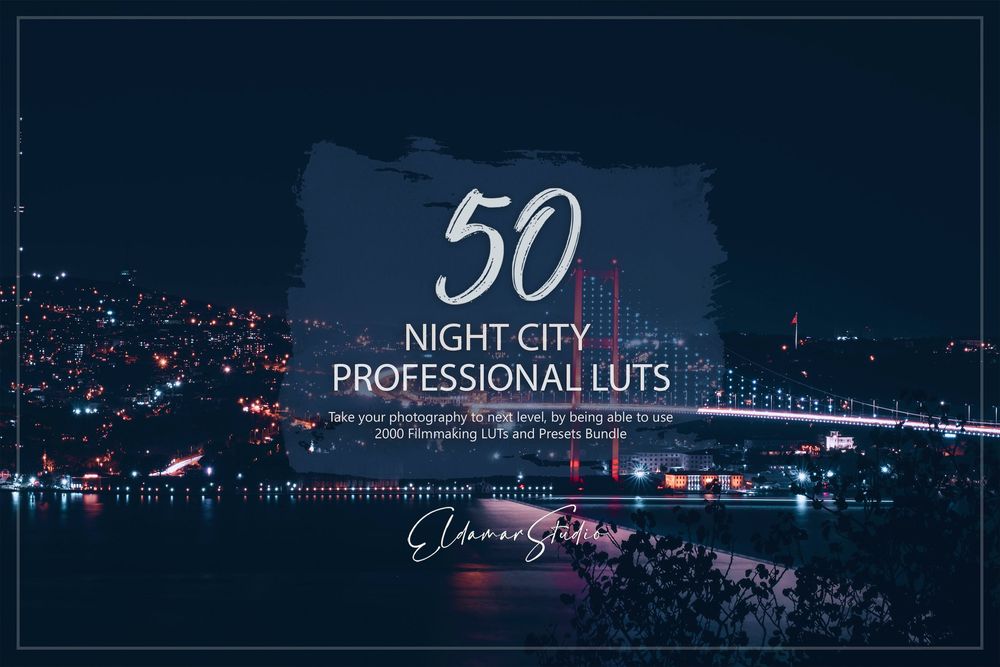 50款夜城画面效果拍照预设