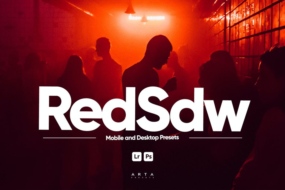 红色灯光嗨翻全场主题照片拍照预设