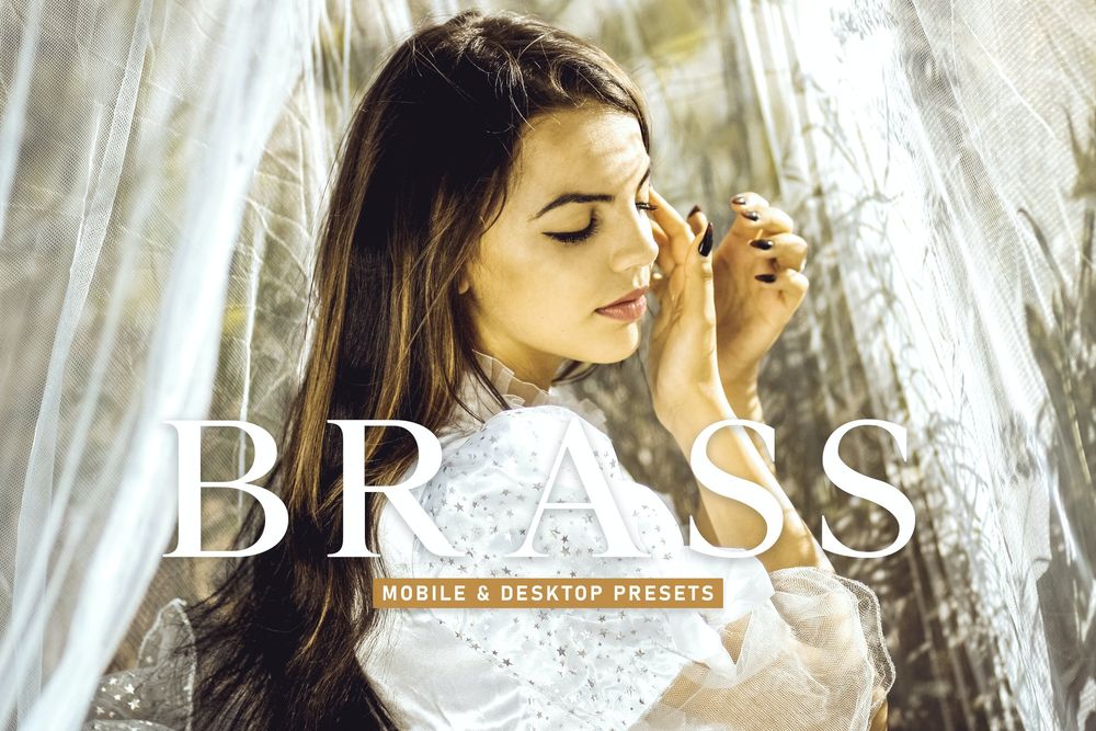 黄铜色调主题拍照预设