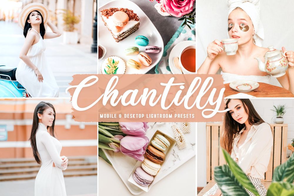 尚蒂伊美食甜美画风照片预设