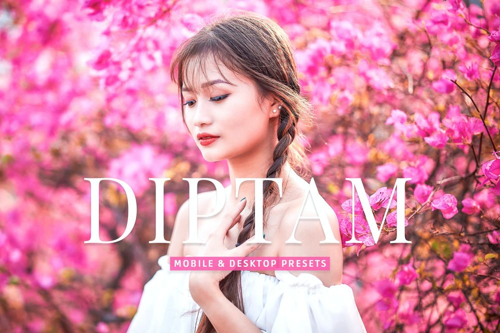 Diptam 粉色调美拍预设