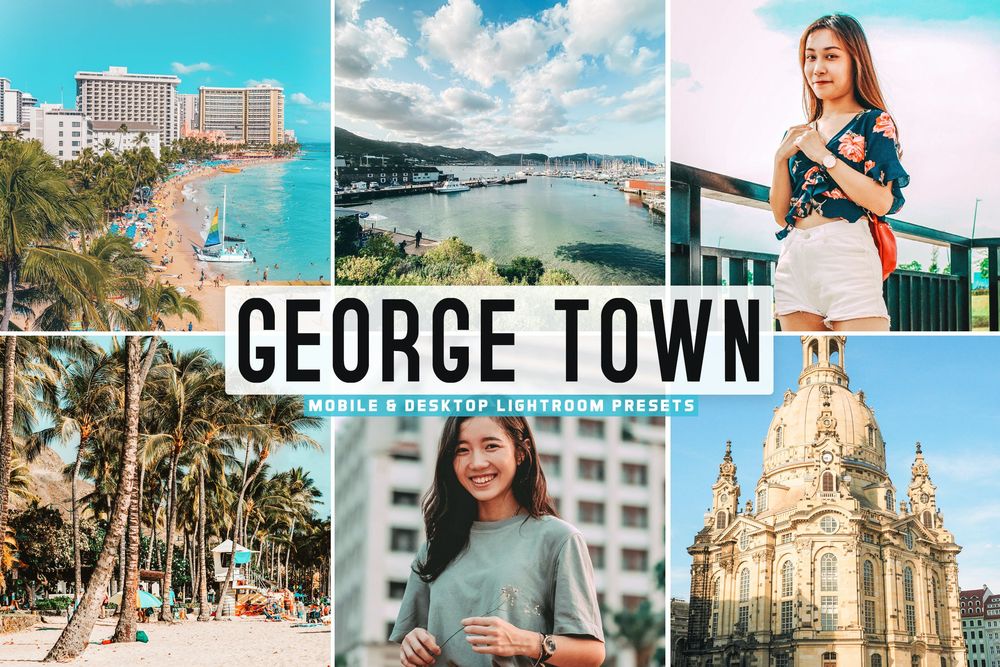 乔治城旅拍风景预设
