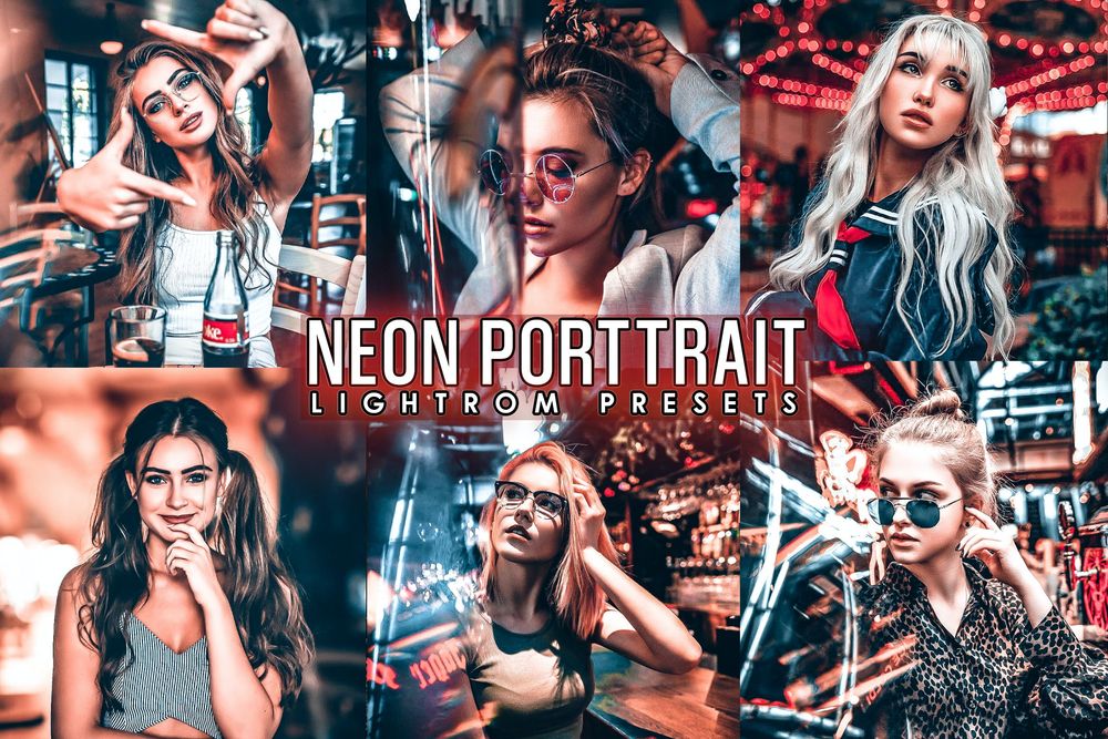 霓虹灯肖像预设