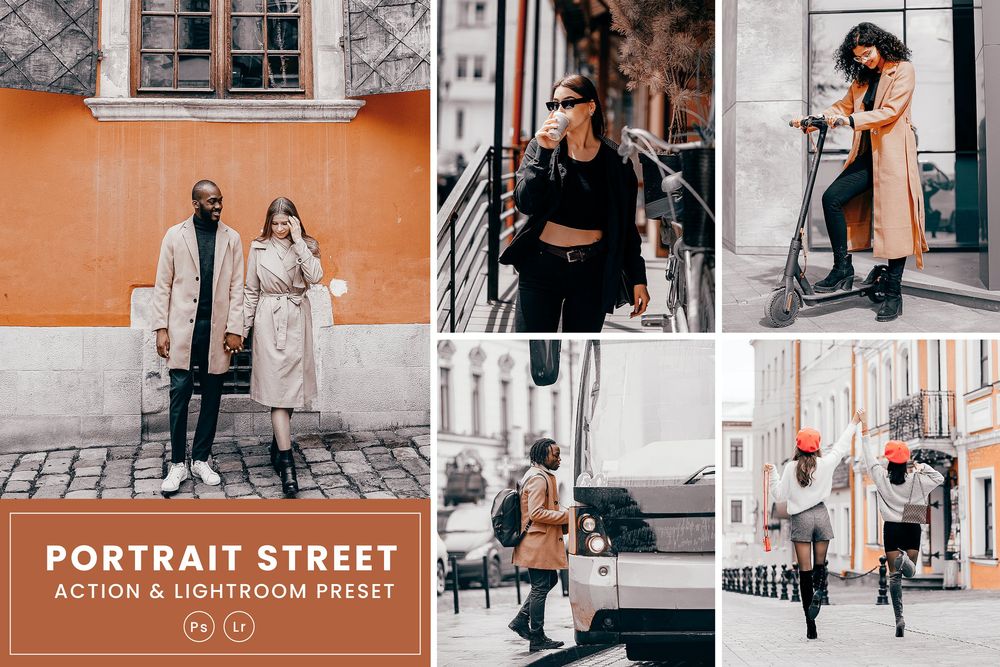 街道肖像摆拍预设
