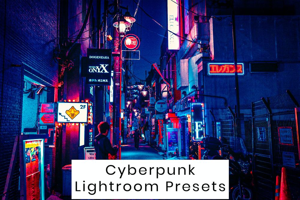10款 Cyberpunk Lightroom Presets